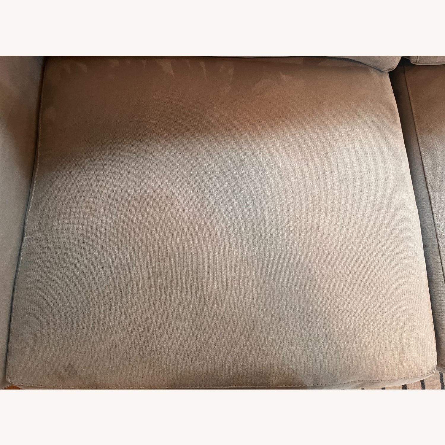 Crate & Barrel Axis II Light Gray 2 Piece Sectional - image-4