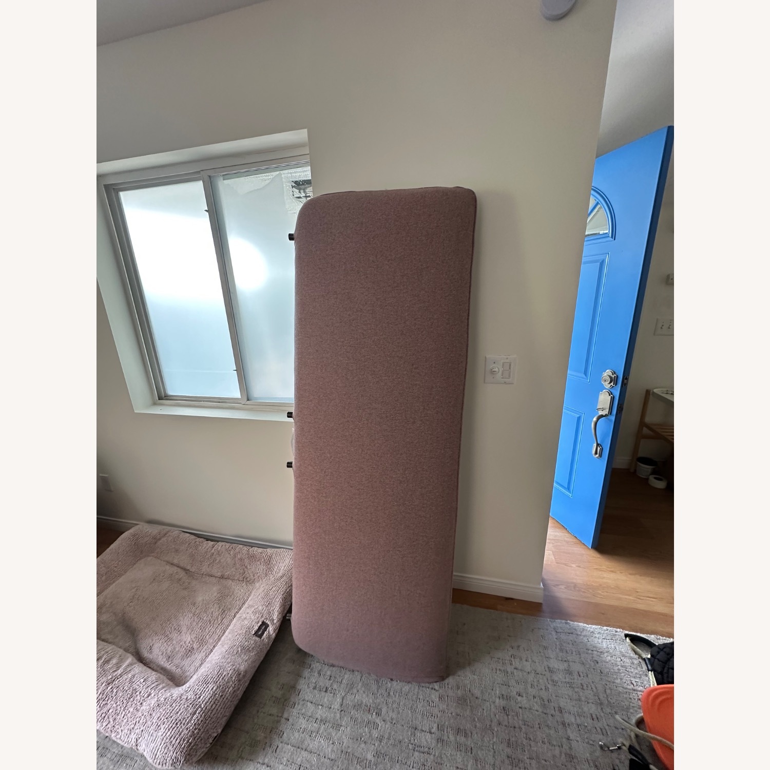 Design Within Reach Dark Brown Wood Queen Bed - image-1