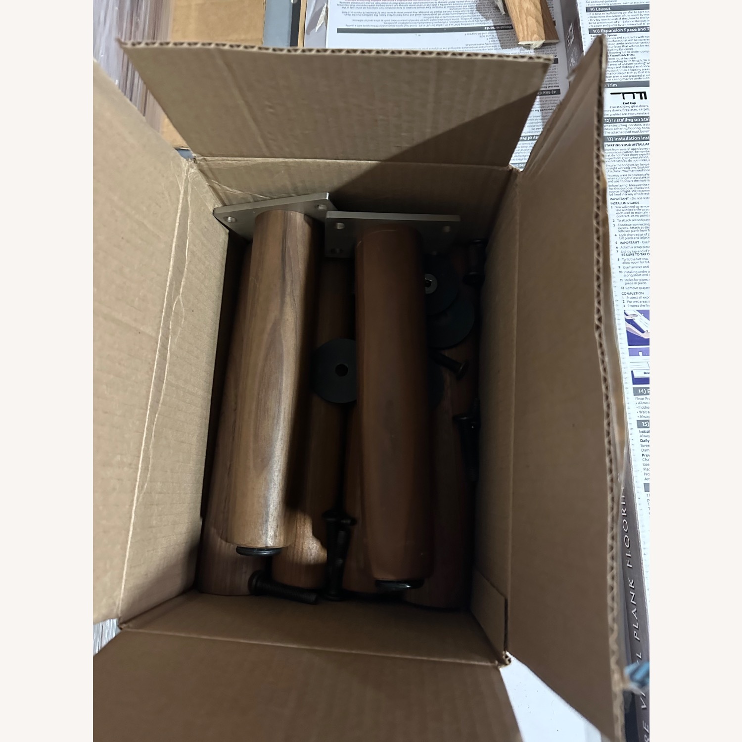 Design Within Reach Dark Brown Wood Queen Bed - image-3