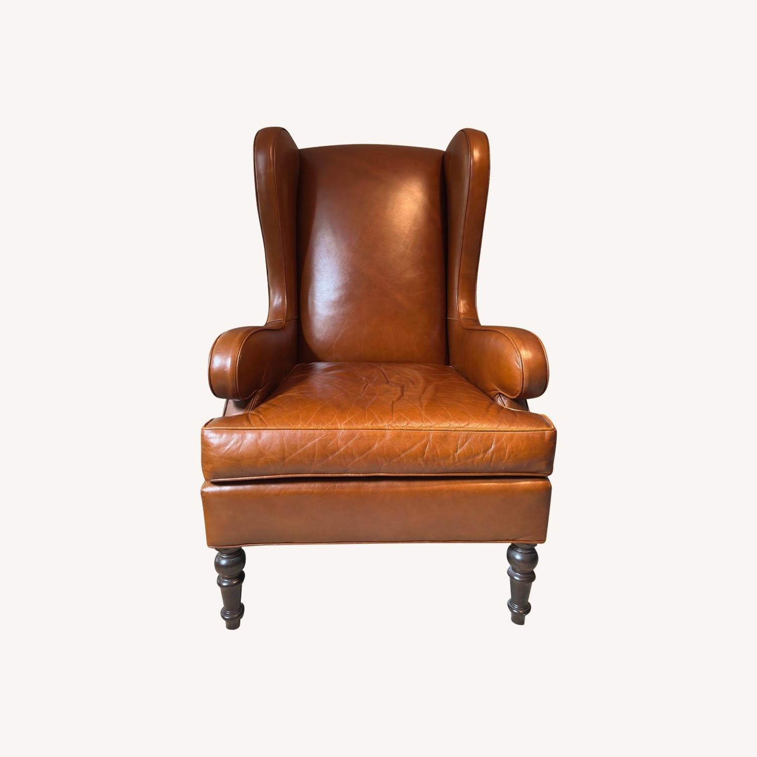 Mitchell Gold + Bob Williams Dark Brown Armchair - image-0