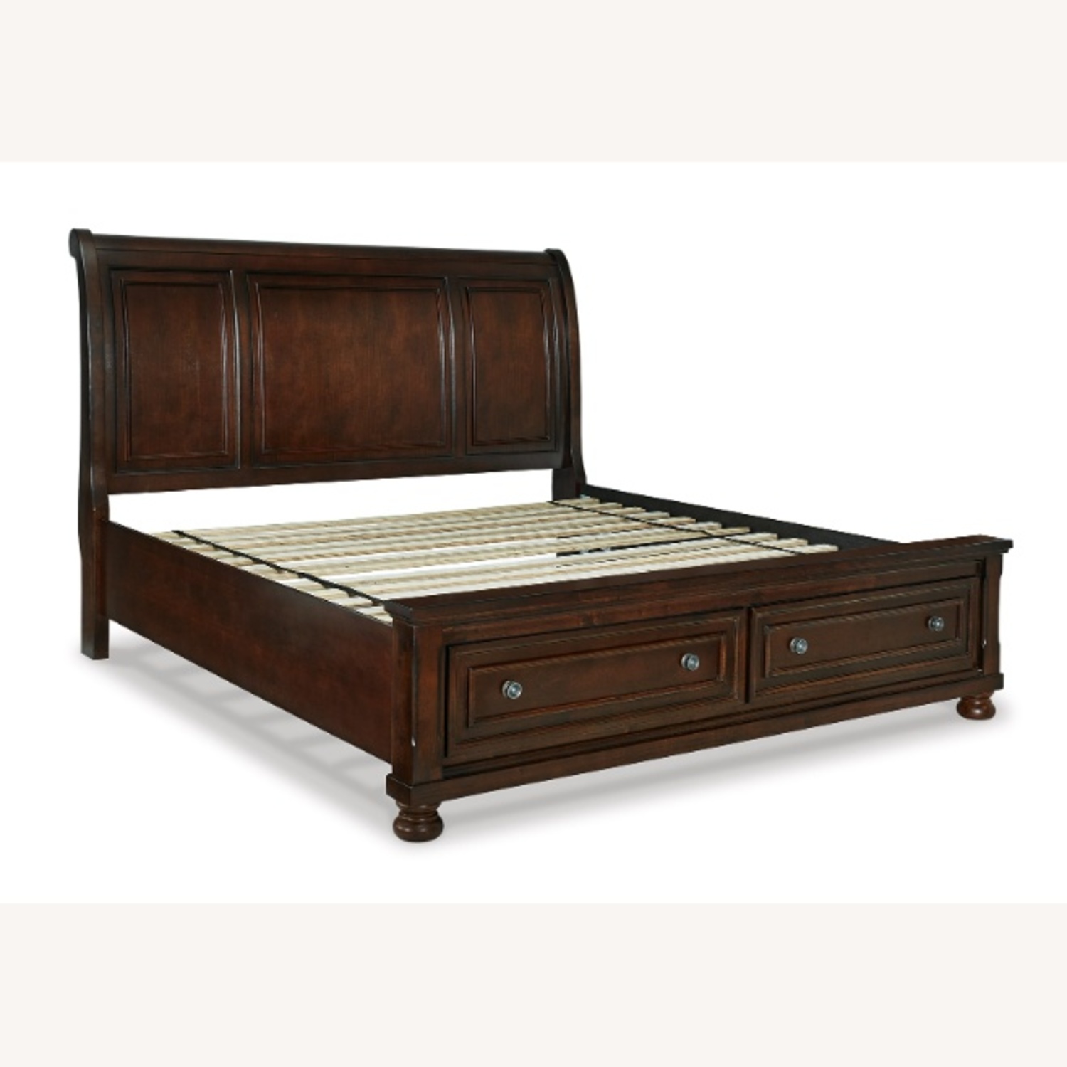 Ashley Furniture Porter Dark Brown Wood King Bed - image-6