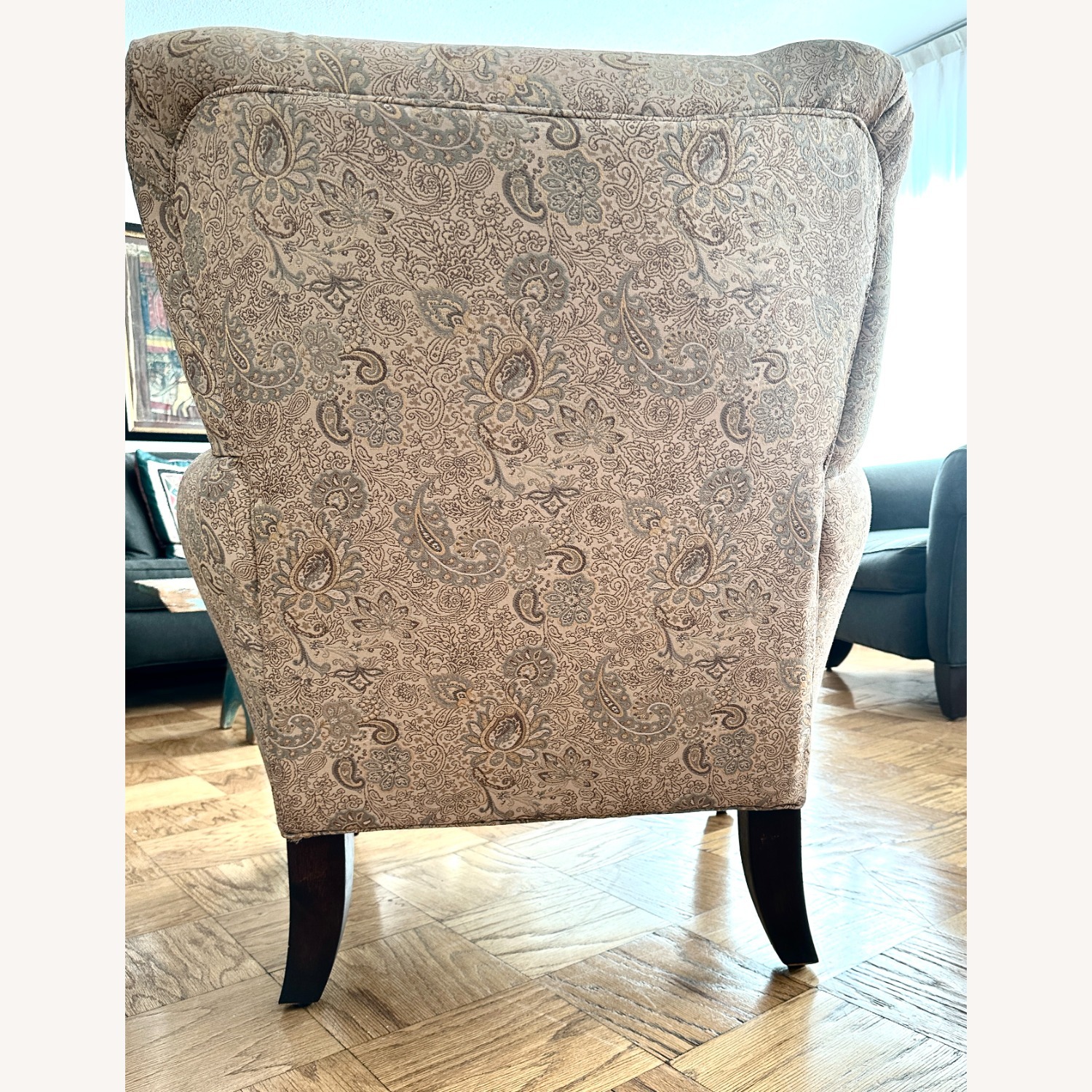 Fabric Accent Chair - image-3