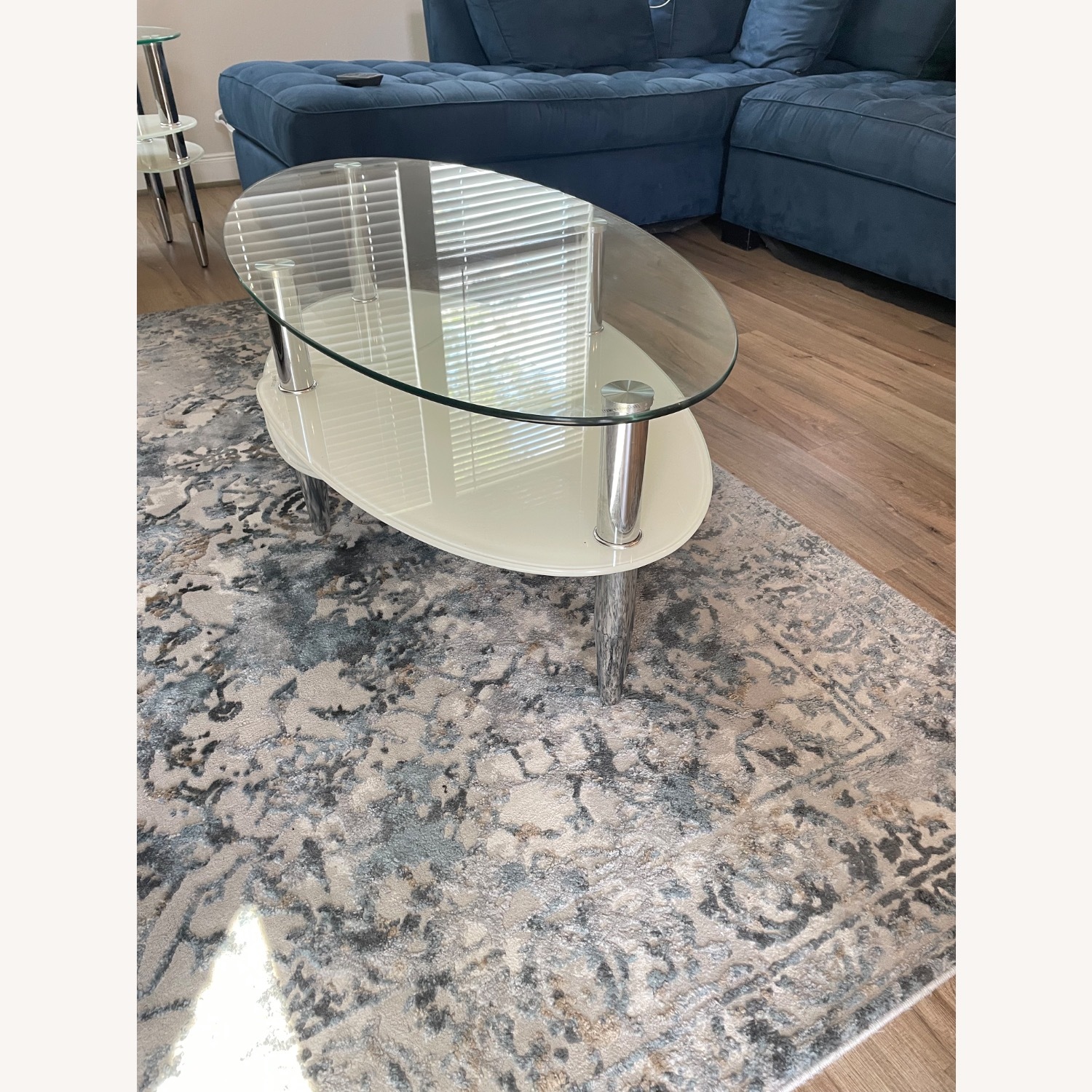 Rooms To Go Brunson Silver End Table - image-5