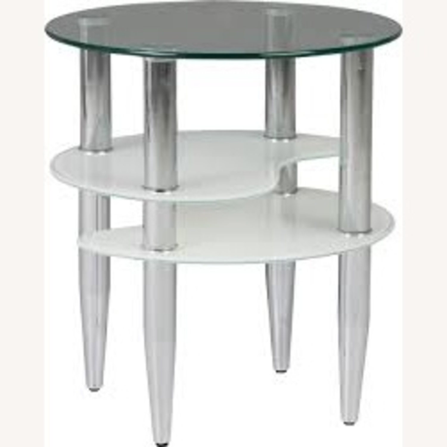 Rooms To Go Brunson Silver End Table - image-10