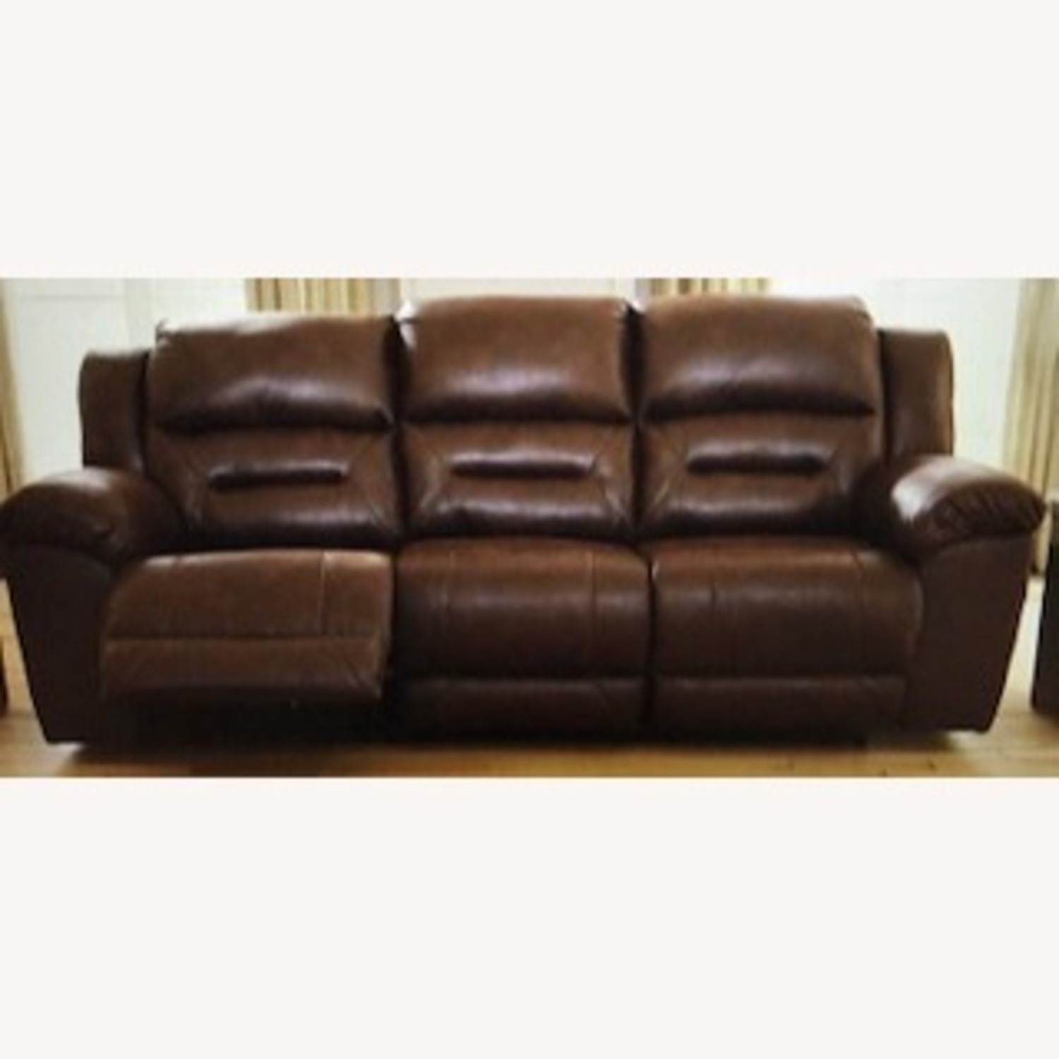 Ashley Furniture Stoneland Dark Brown 3+ Seater Sofa - image-1