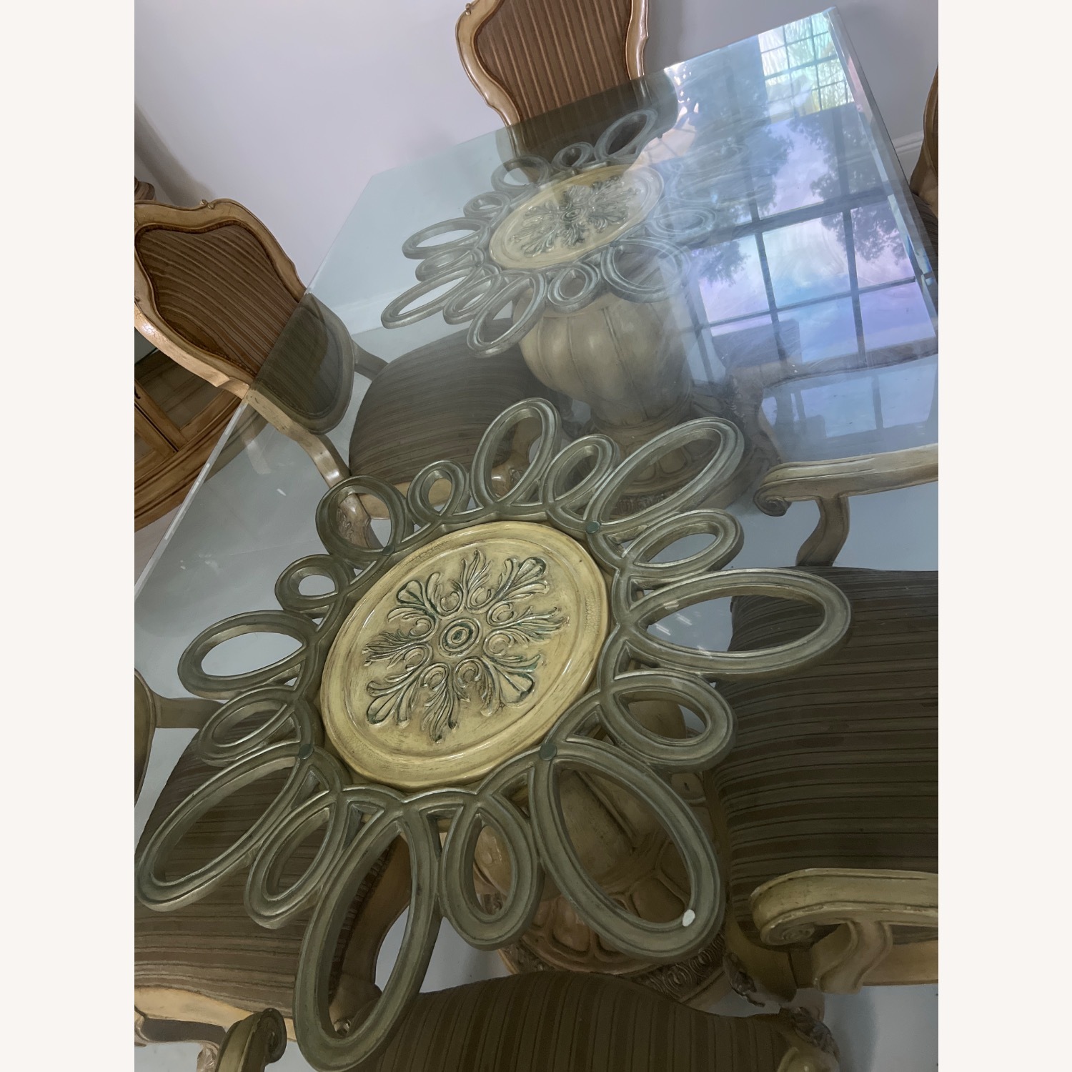 Glass Dining Table and 6 Chairs  - image-9