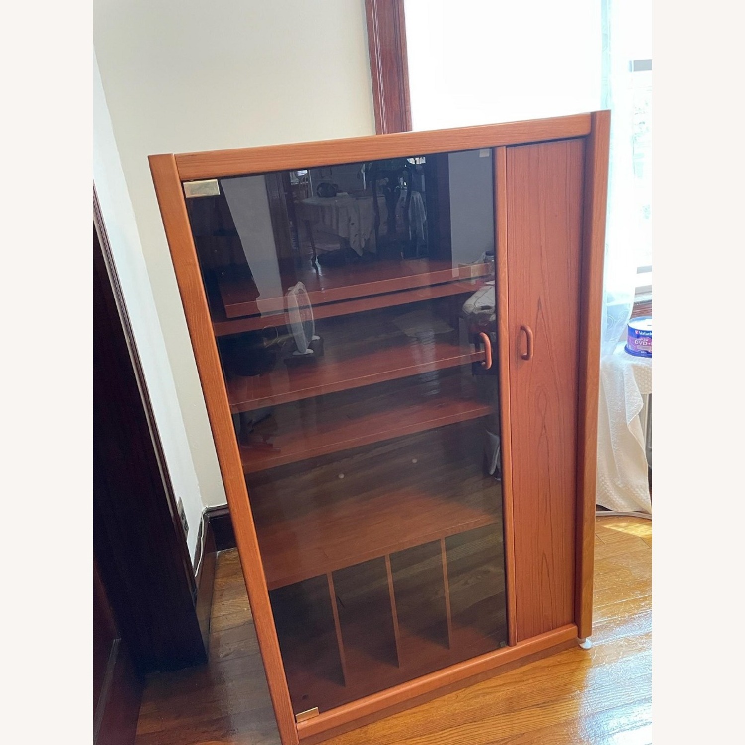 Danish Teak Media Cabinet - image-1