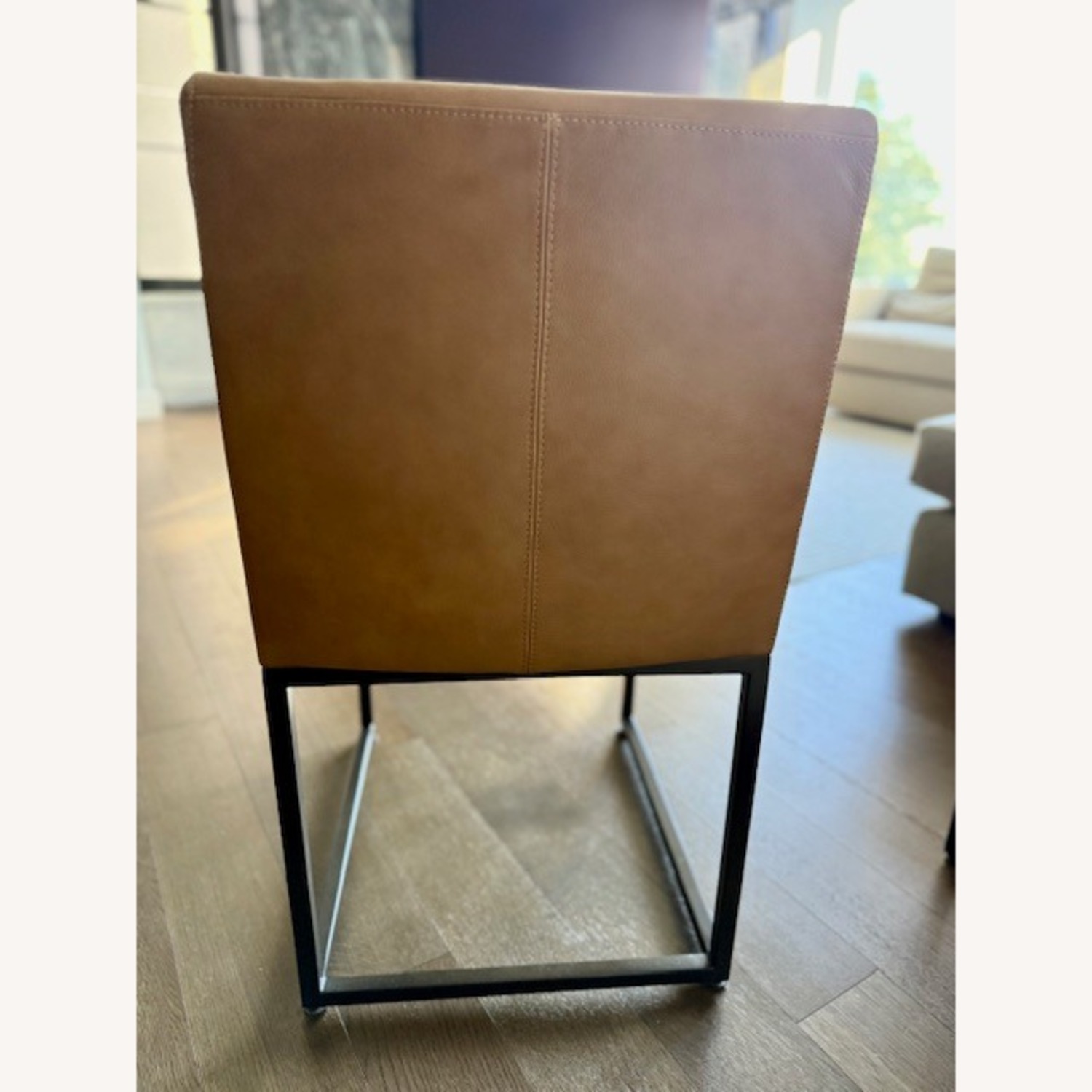 Article Oscuro Light Brown Leather Dining Chairs - image-2