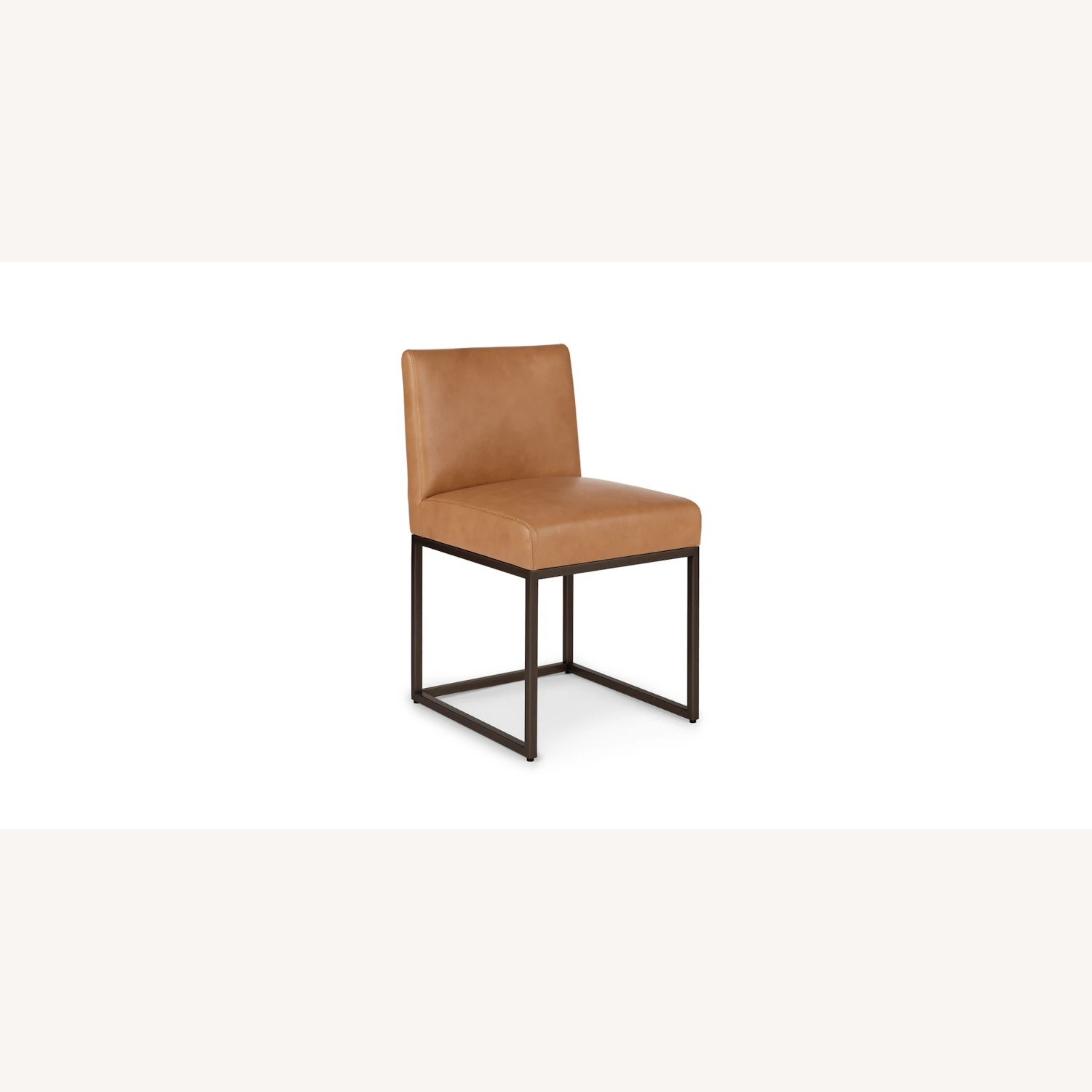 Article Oscuro Light Brown Leather Dining Chairs - image-0