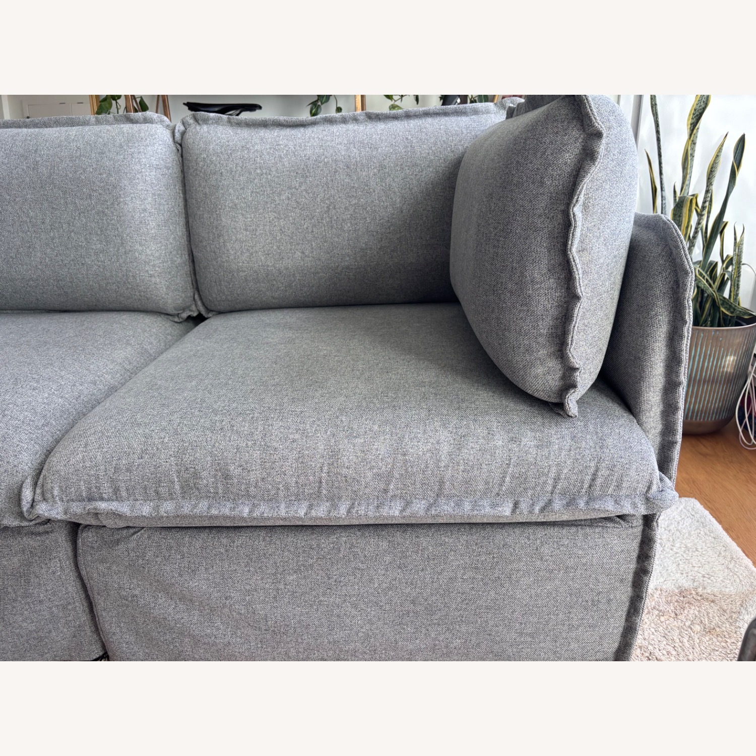 Anabei Modular Washable 2-seater Cloud sofa - image-4