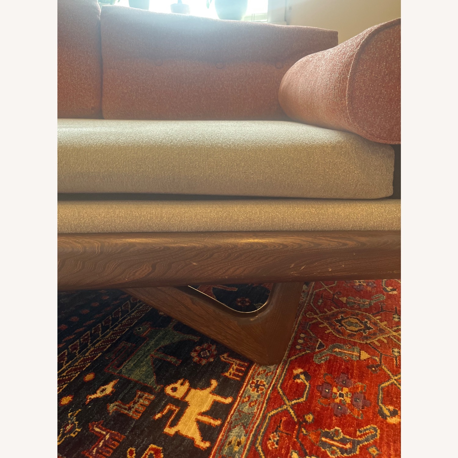 Adrian Pearsall Three Seater ‘Gondola’ Sofa - image-4