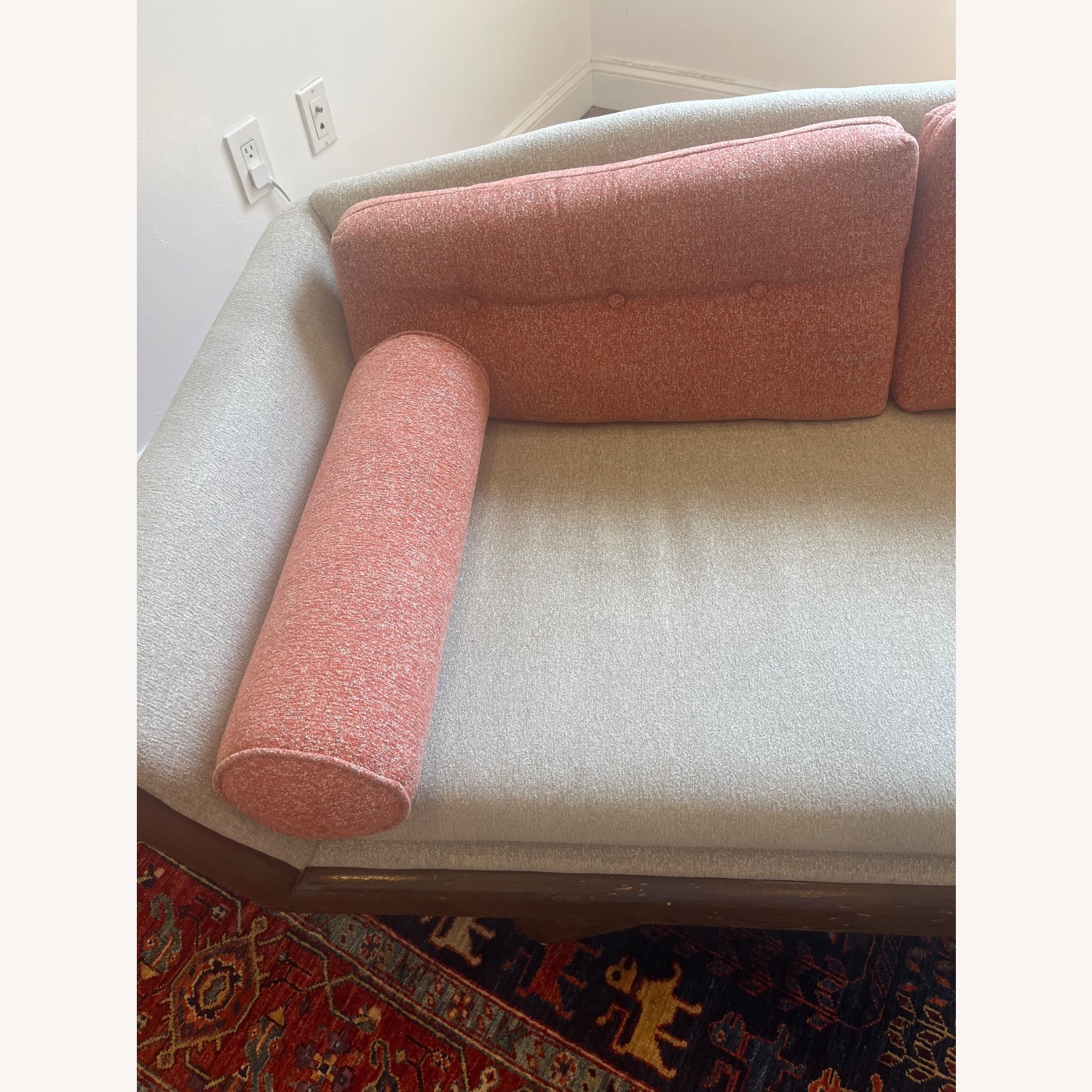 Adrian Pearsall Three Seater ‘Gondola’ Sofa - image-6