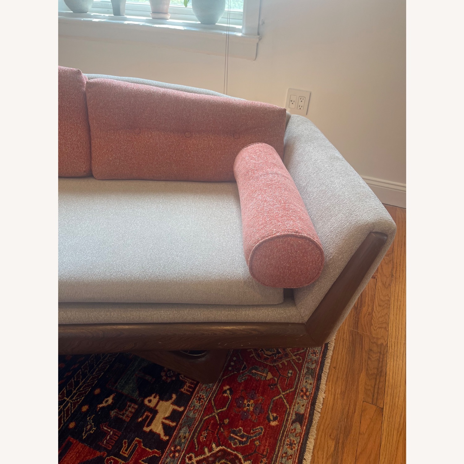 Adrian Pearsall Three Seater ‘Gondola’ Sofa - image-3