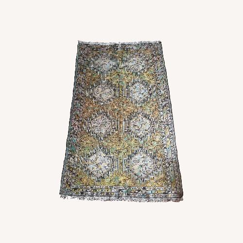 Used Antique Persian Wool Area Rug for sale on AptDeco