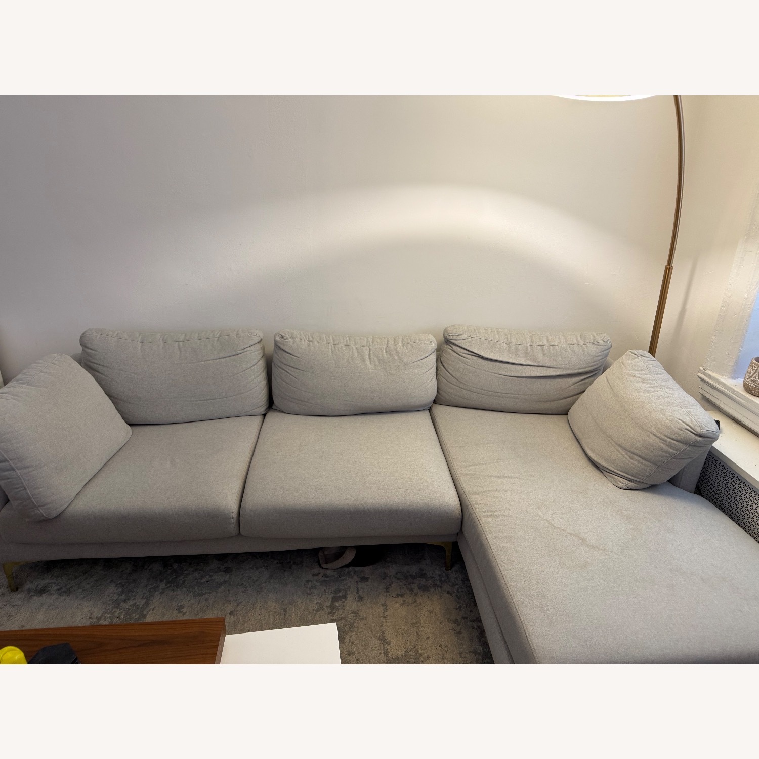 Castlery Adams Light Gray 3+ Piece Sectional - image-6