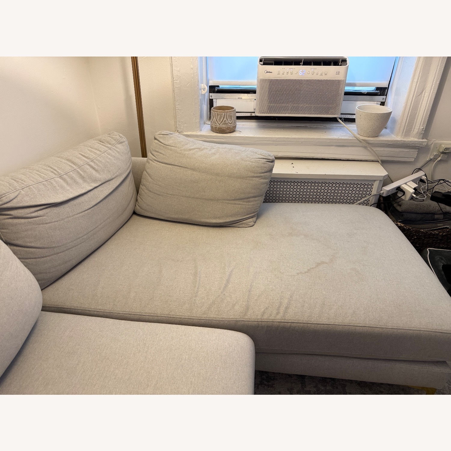 Castlery Adams Light Gray 3+ Piece Sectional - image-4