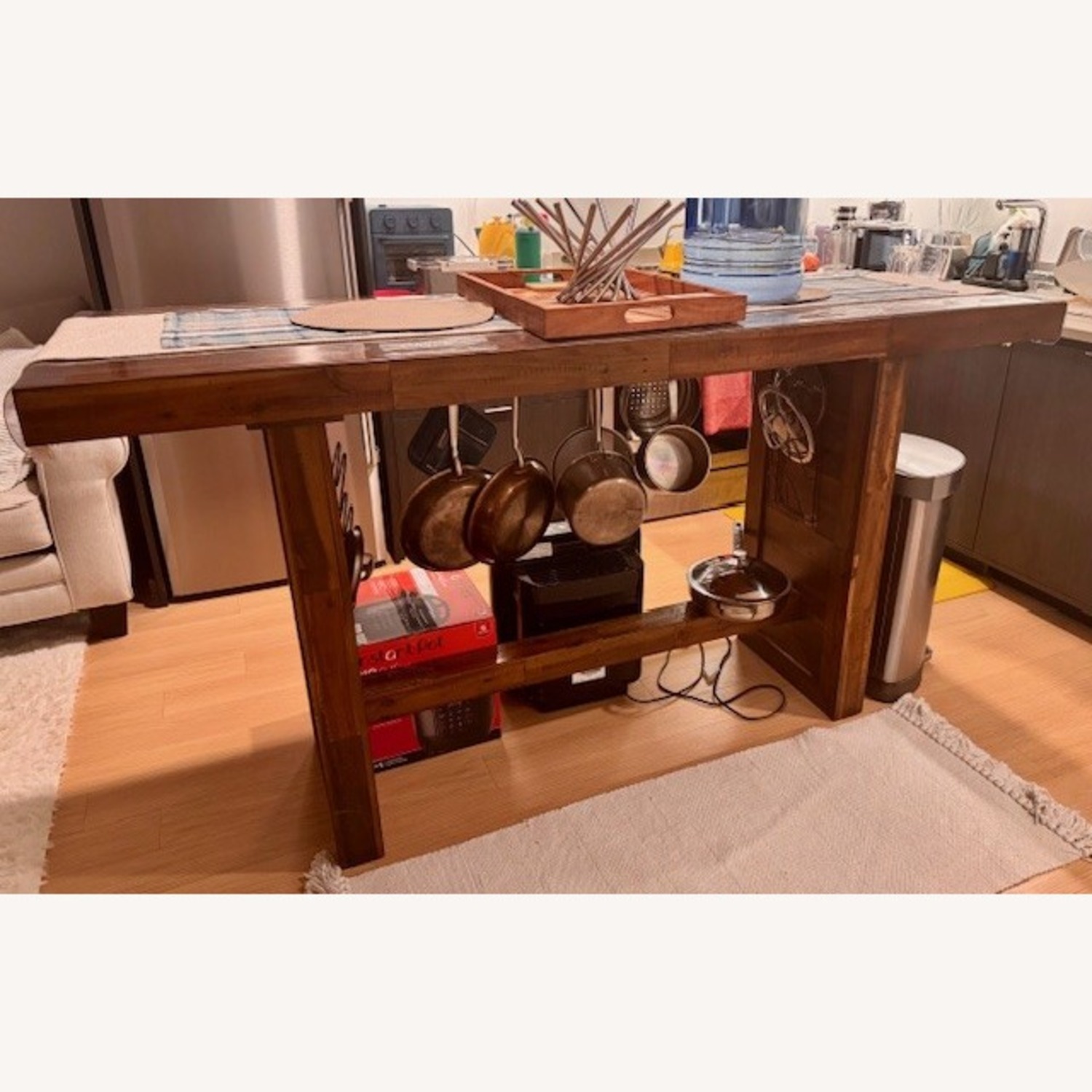 Coaster Fine Furniture Dark Brown Dining Table - image-1