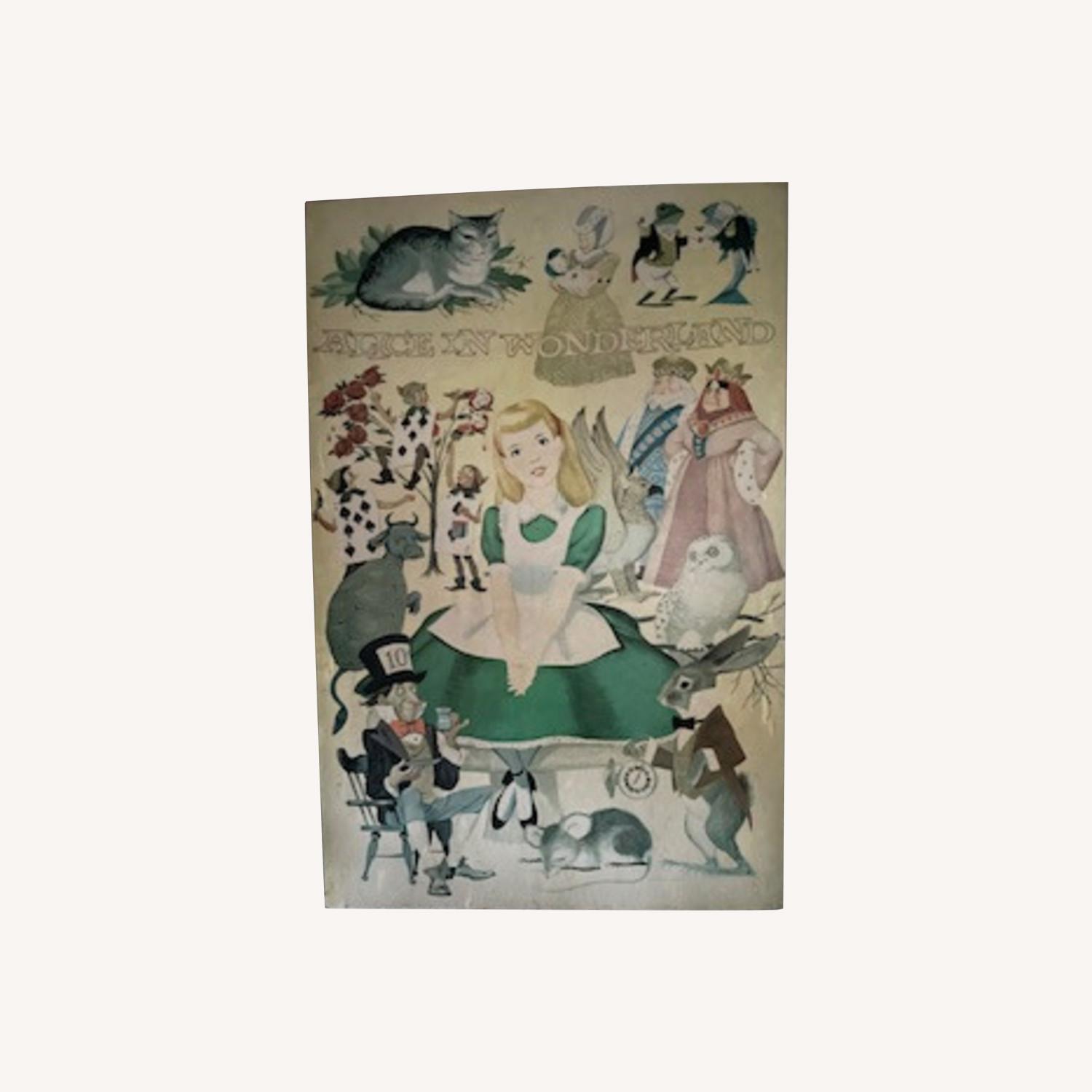 "Alice in Wonderland" Mounted Poster - image-0
