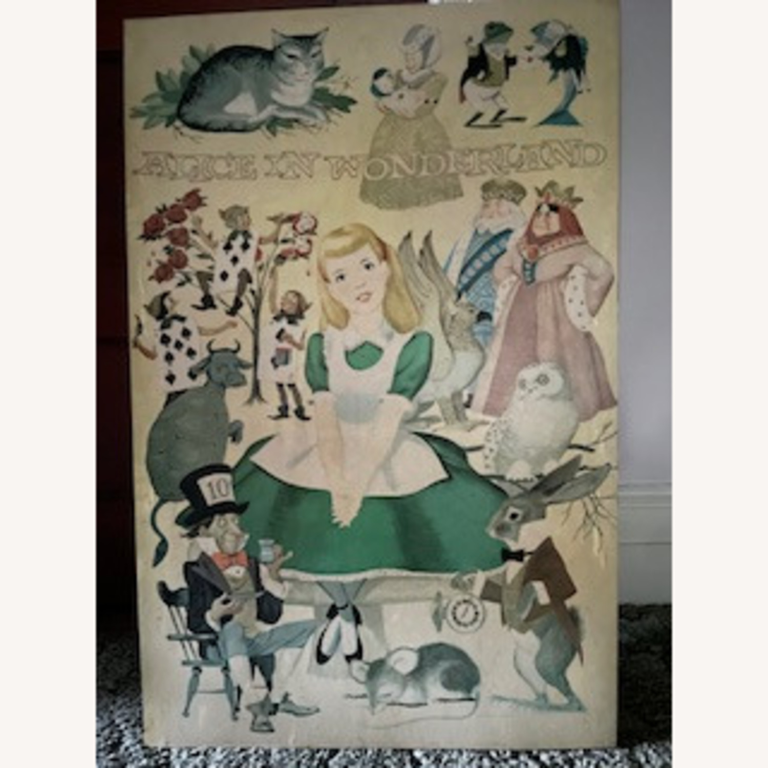 "Alice in Wonderland" Mounted Poster - image-3