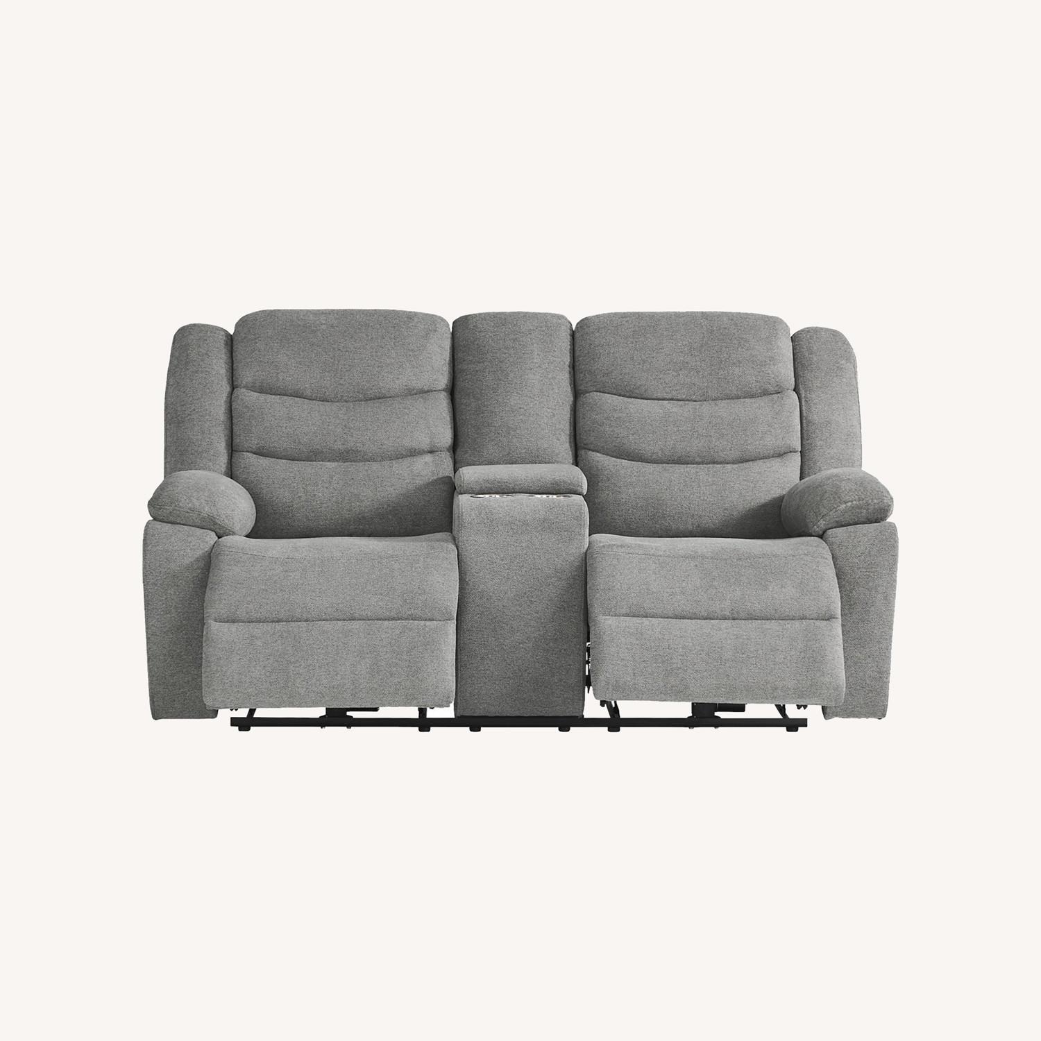 Swansea Power Reclining Loveseat - image-0