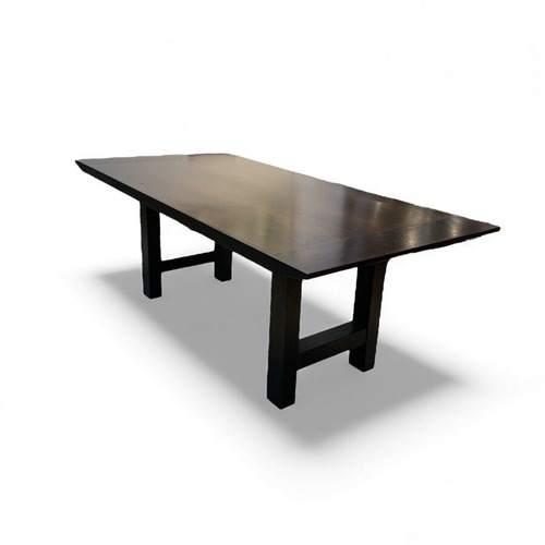 Used Bloomingdales Home Custom Wenge Dining Table  for sale on AptDeco