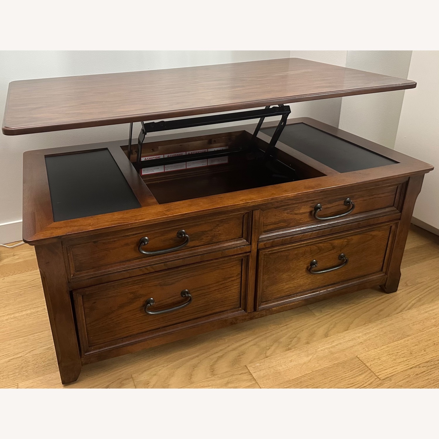 Ashley Woodboro Lift Top Wood Coffee Table - image-2