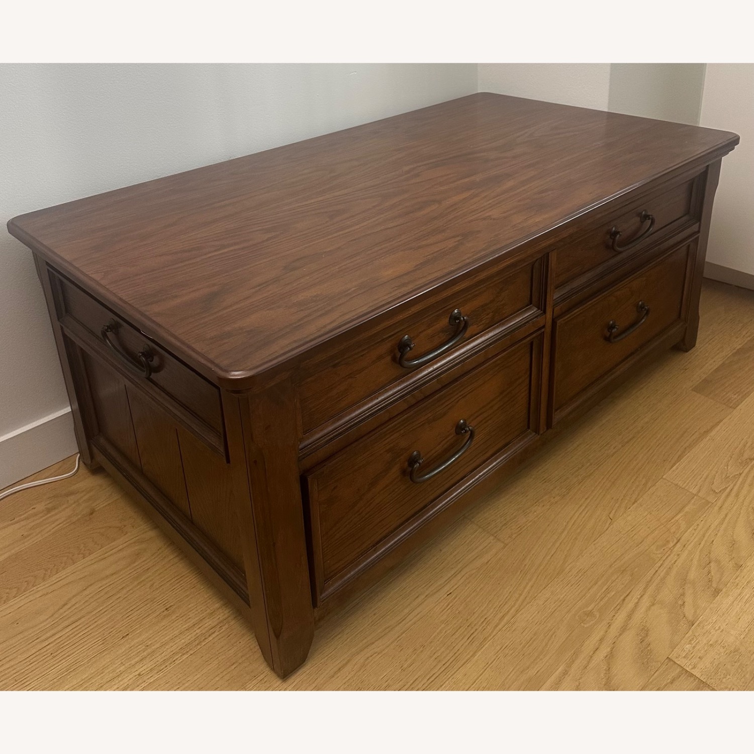 Ashley Woodboro Lift Top Wood Coffee Table - image-1