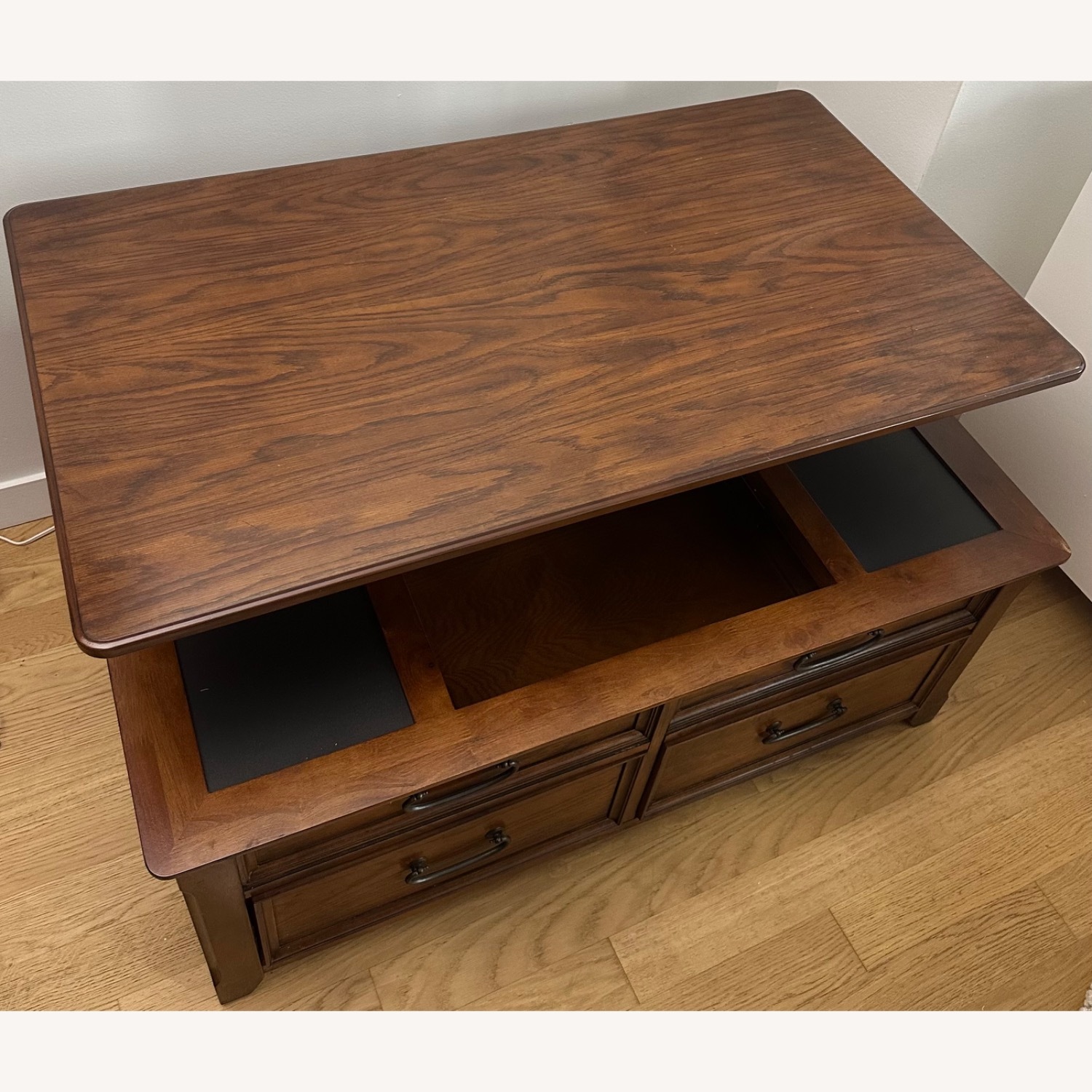 Ashley Woodboro Lift Top Wood Coffee Table - image-3