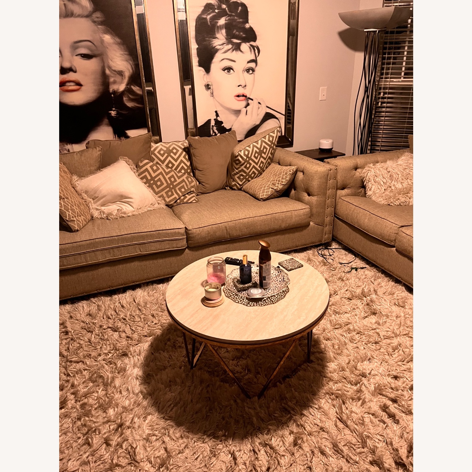 Rooms To Go Cindy Crawford Chelsea Hills Loveseat - image-2