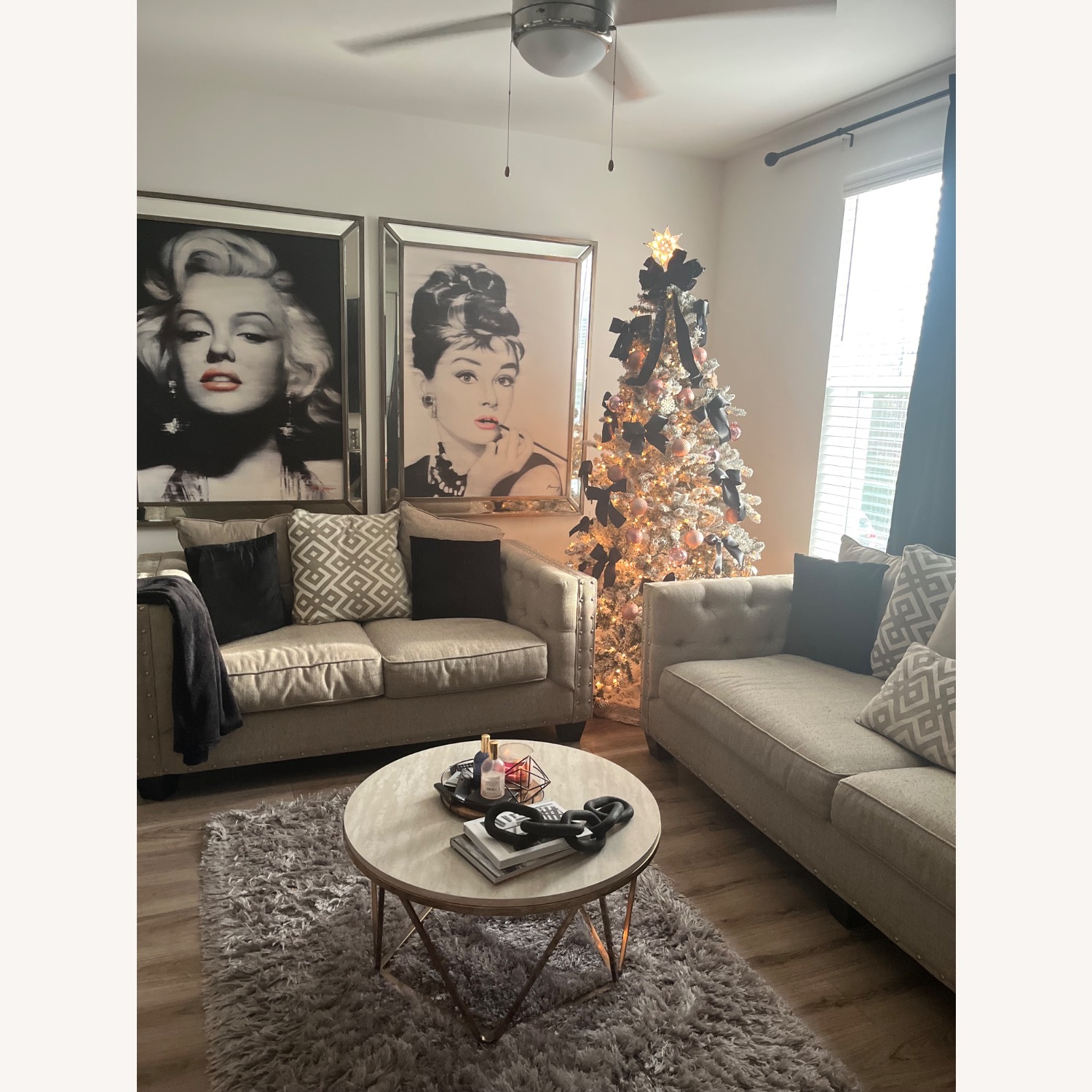 Rooms To Go Cindy Crawford Chelsea Hills Loveseat - image-3