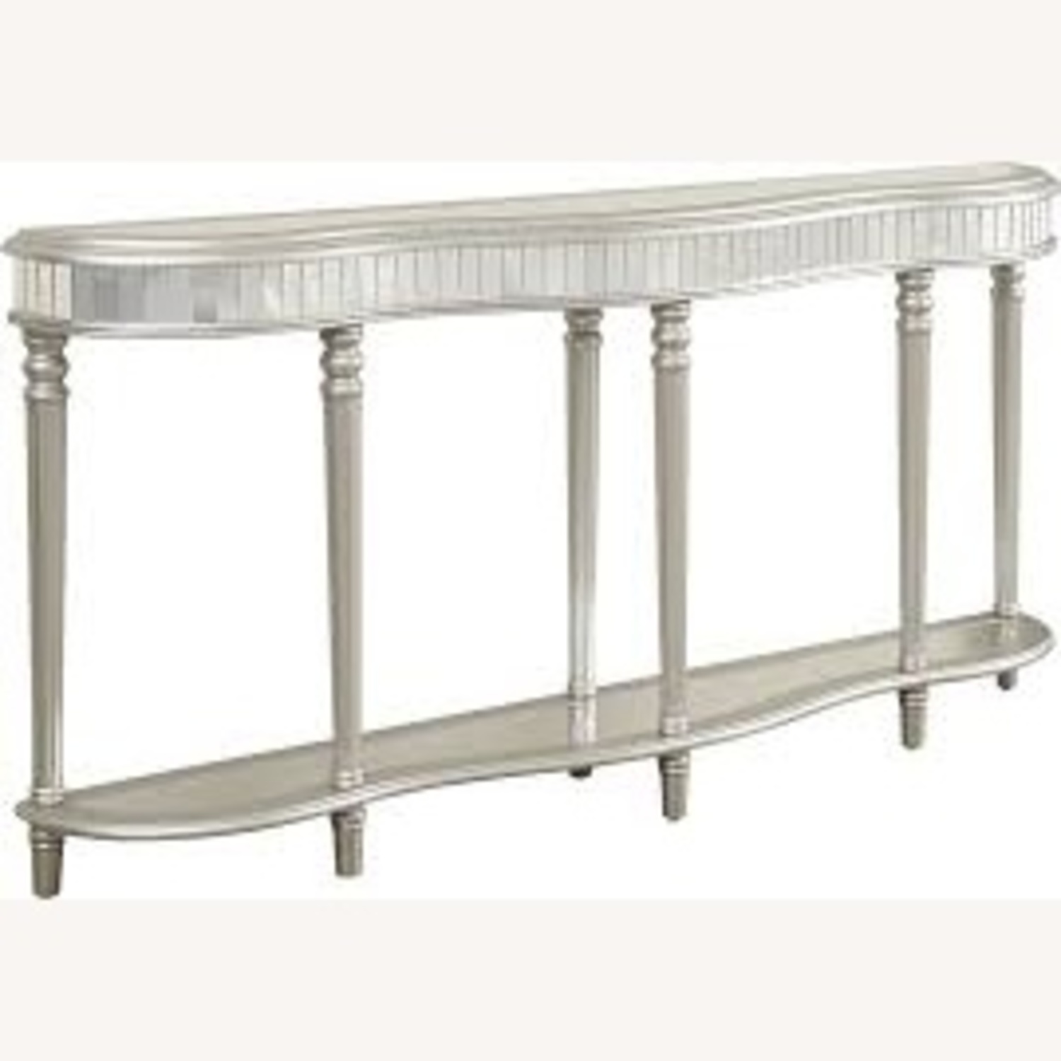 Rooms To Go Reflection Road Champagne Colors Console Table - image-4