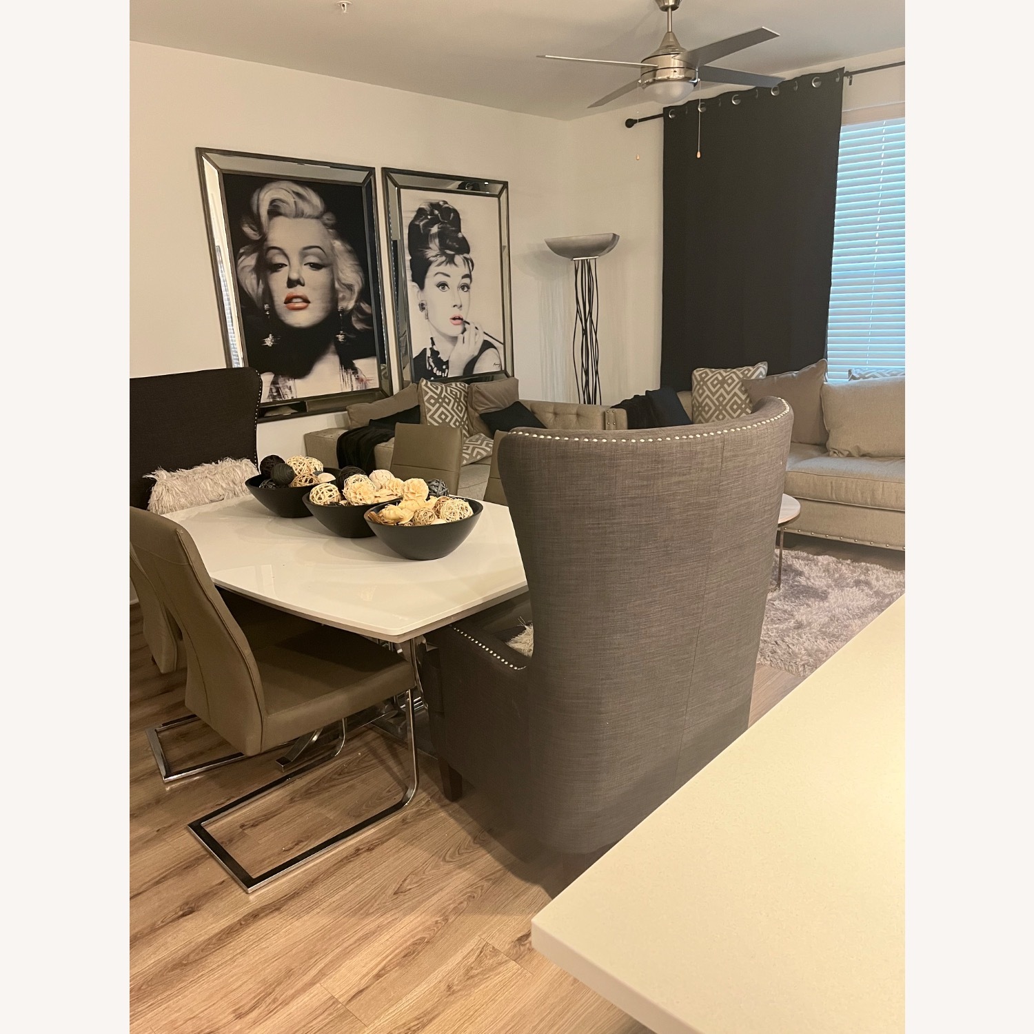 Rooms To Go White Dining Table - image-2