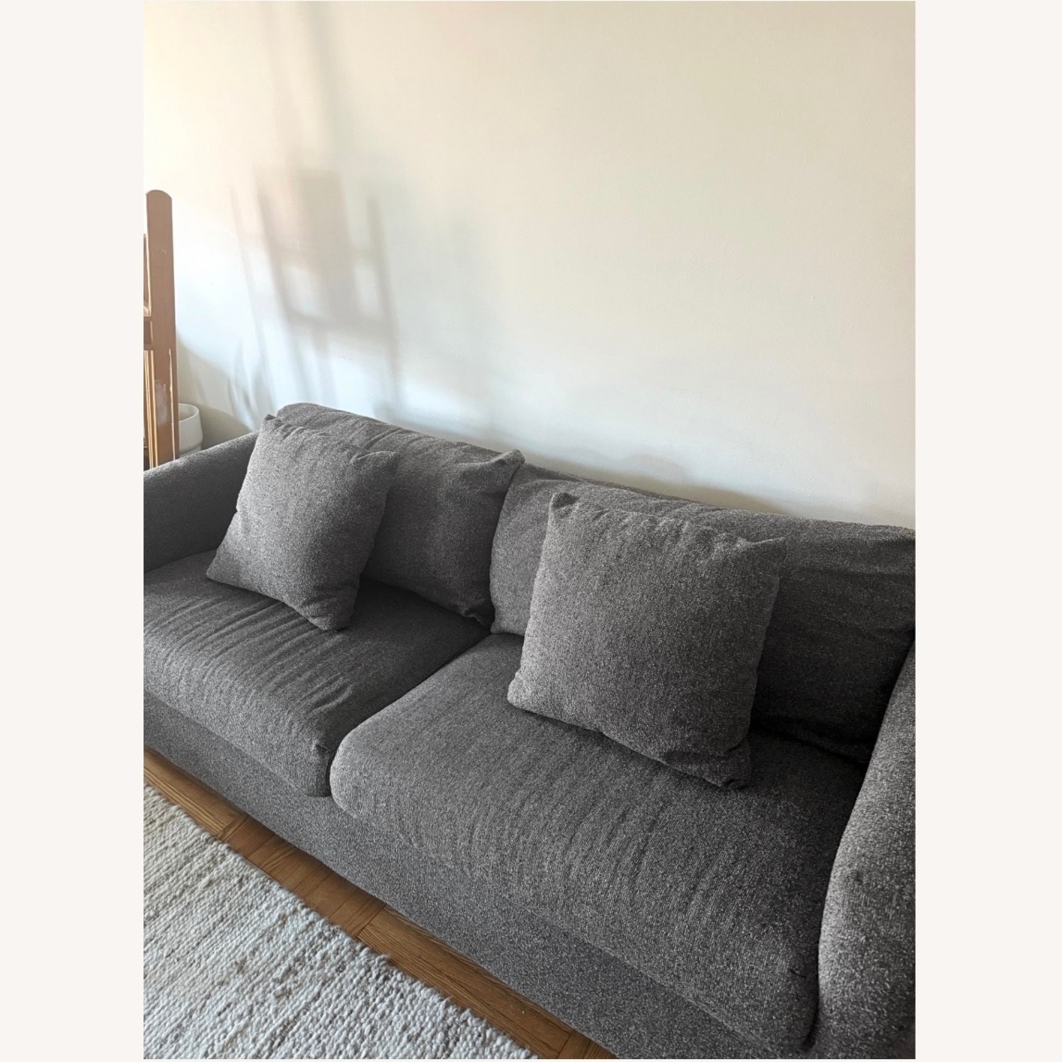 Joss & Main Godwin 75” Dark Gray Fabric Sleeper Sofa - image-1