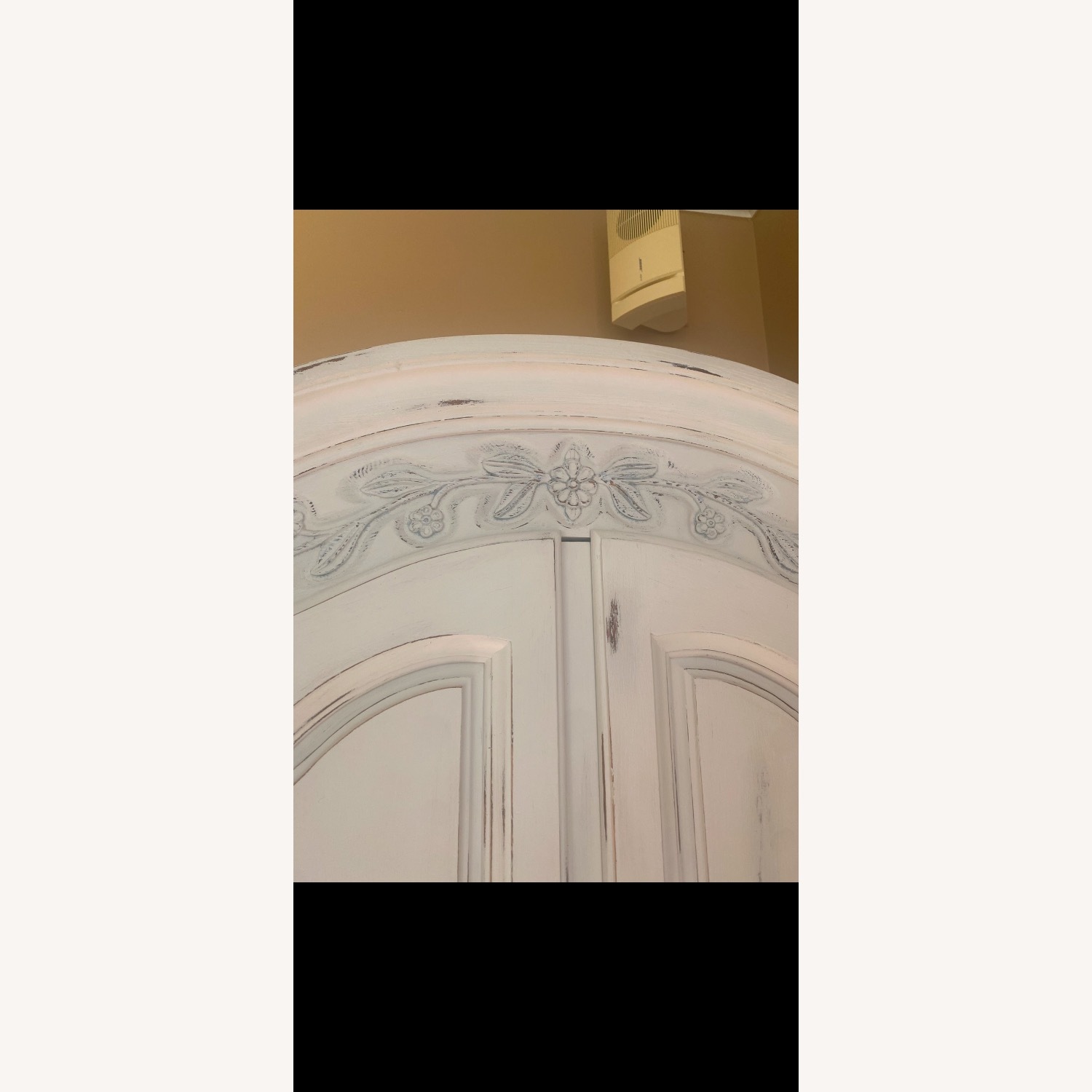 Vintage/Antique Finds White Armoire - image-4