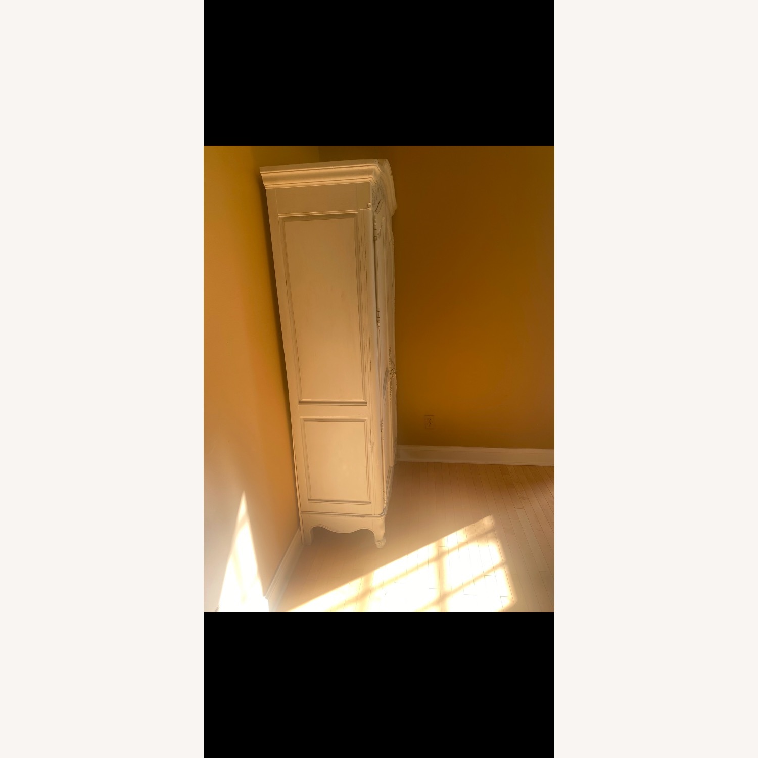 Vintage/Antique Finds White Armoire - image-6