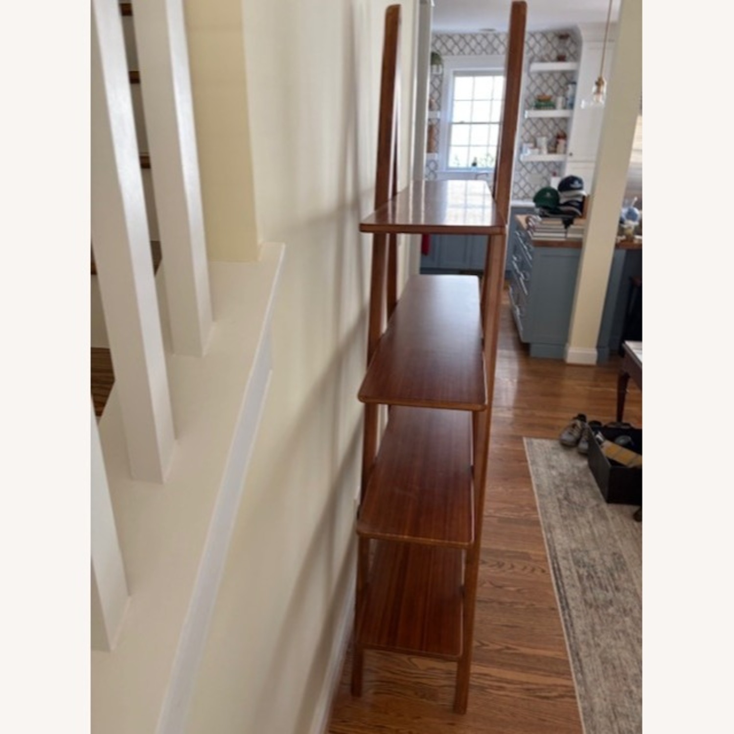 A-Frame Shelf - Solid Bamboo - Amber Finish - image-5