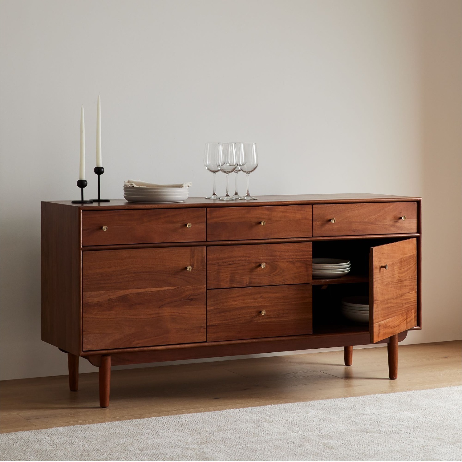 West Elm Keira Solid Wood Buffet (60") - image-6