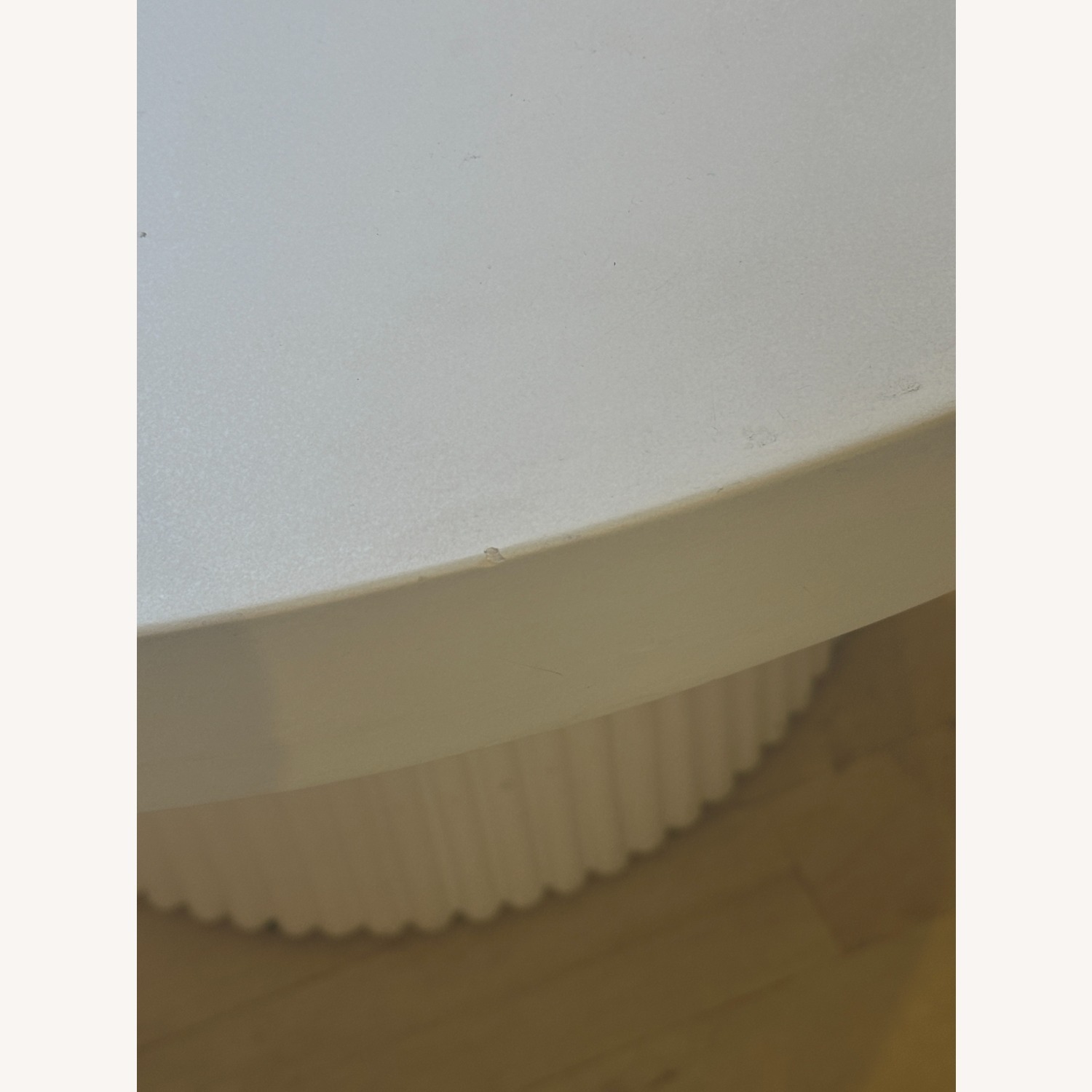 White Concrete 47" Indoor/Outdoor Dining Table - image-6