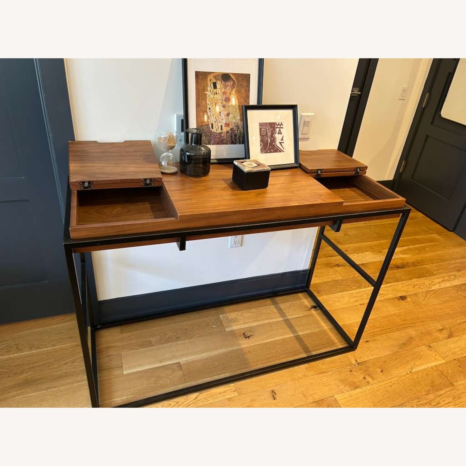 Article Oscura Walnut Console with Storage - image-2