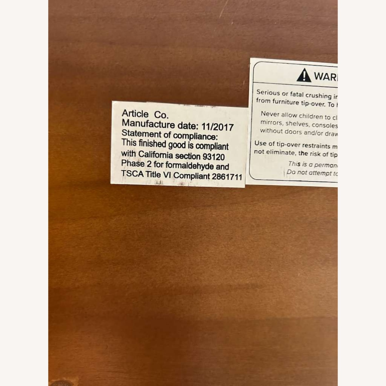 Article Oscura Walnut Console with Storage - image-6