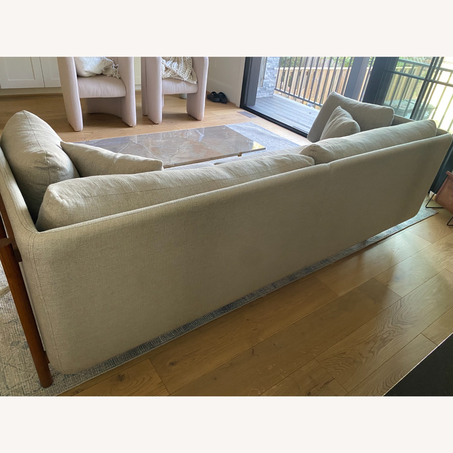 Vintage/Antique Finds Light Gray 3+ Seater Sofa - image-6