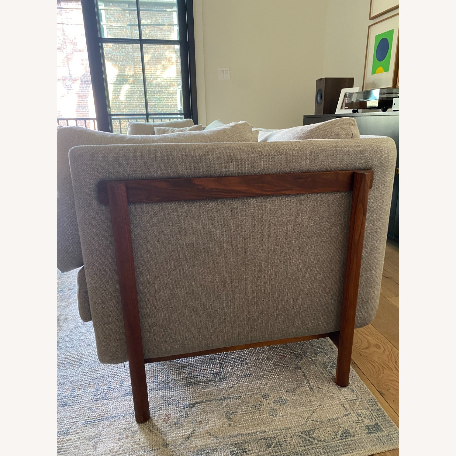 Vintage/Antique Finds Light Gray 3+ Seater Sofa - image-7