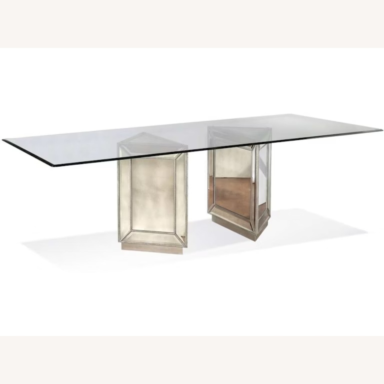 Bassett Murano Silver Glass Dining Sets - image-8