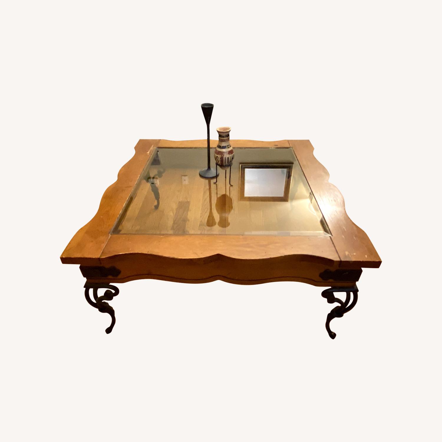 Vintage/Antique Finds Transparent Coffee Table - image-0