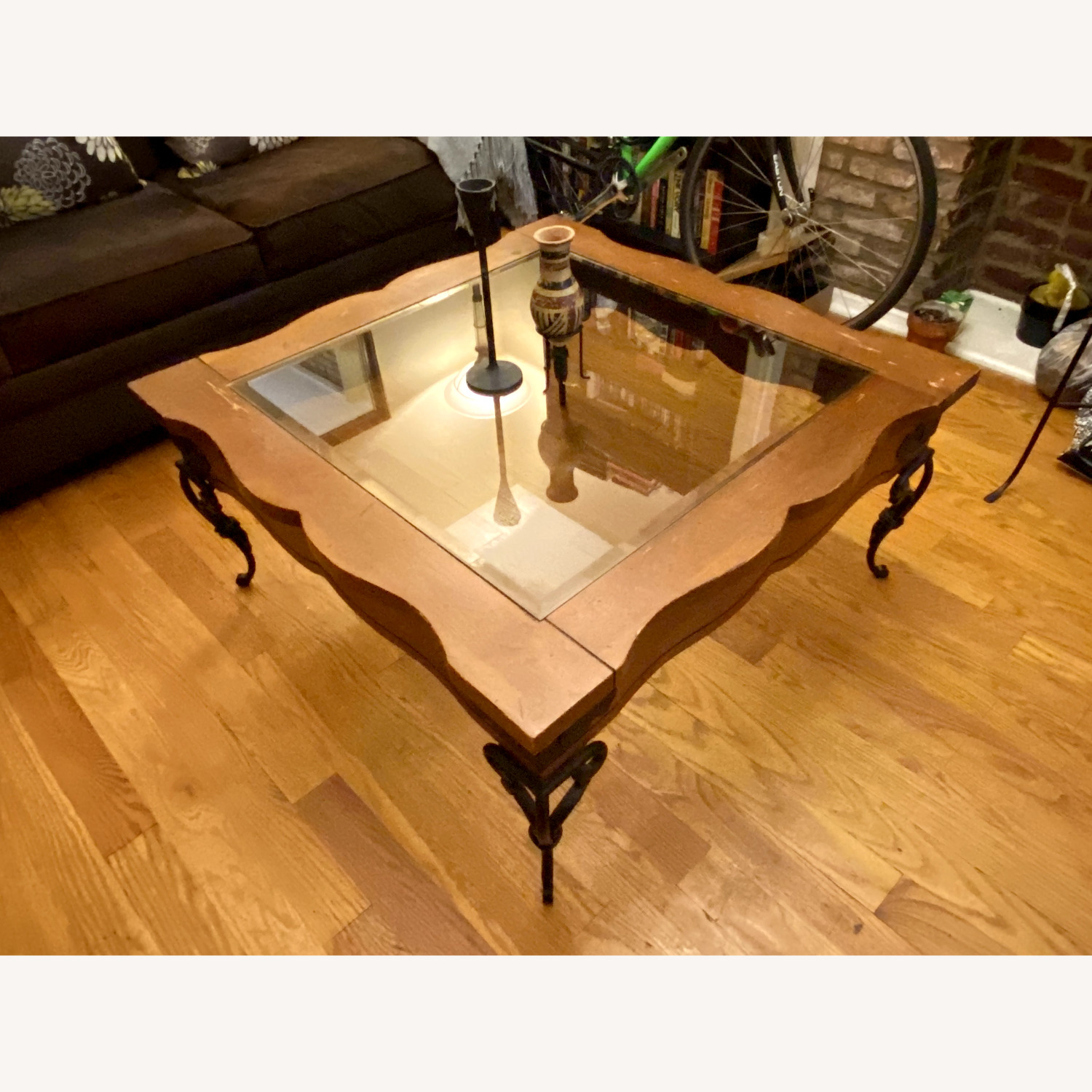 Vintage/Antique Finds Transparent Coffee Table - image-2