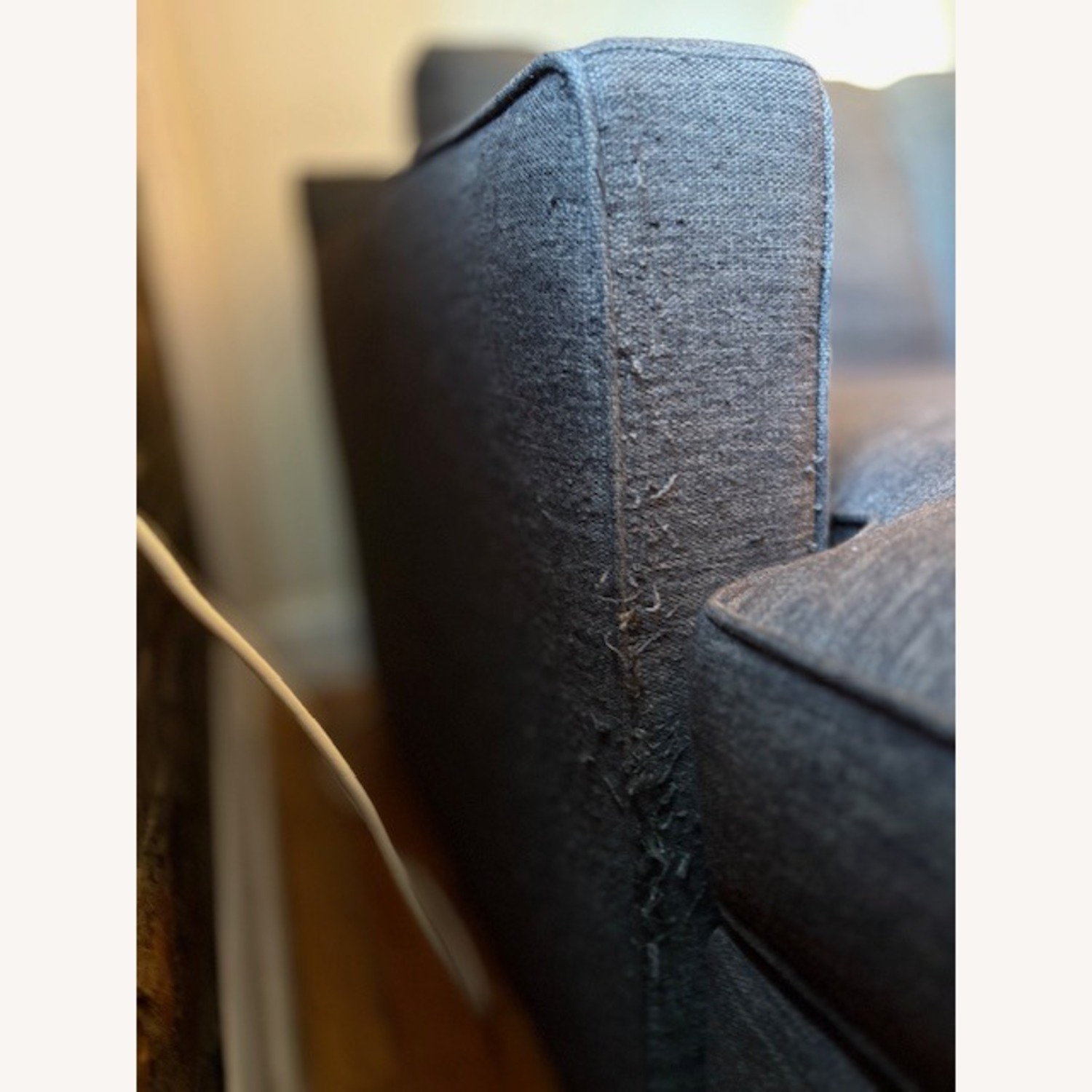 Crate & Barrel Davis Dark Brown 2 Piece Sectional - image-4