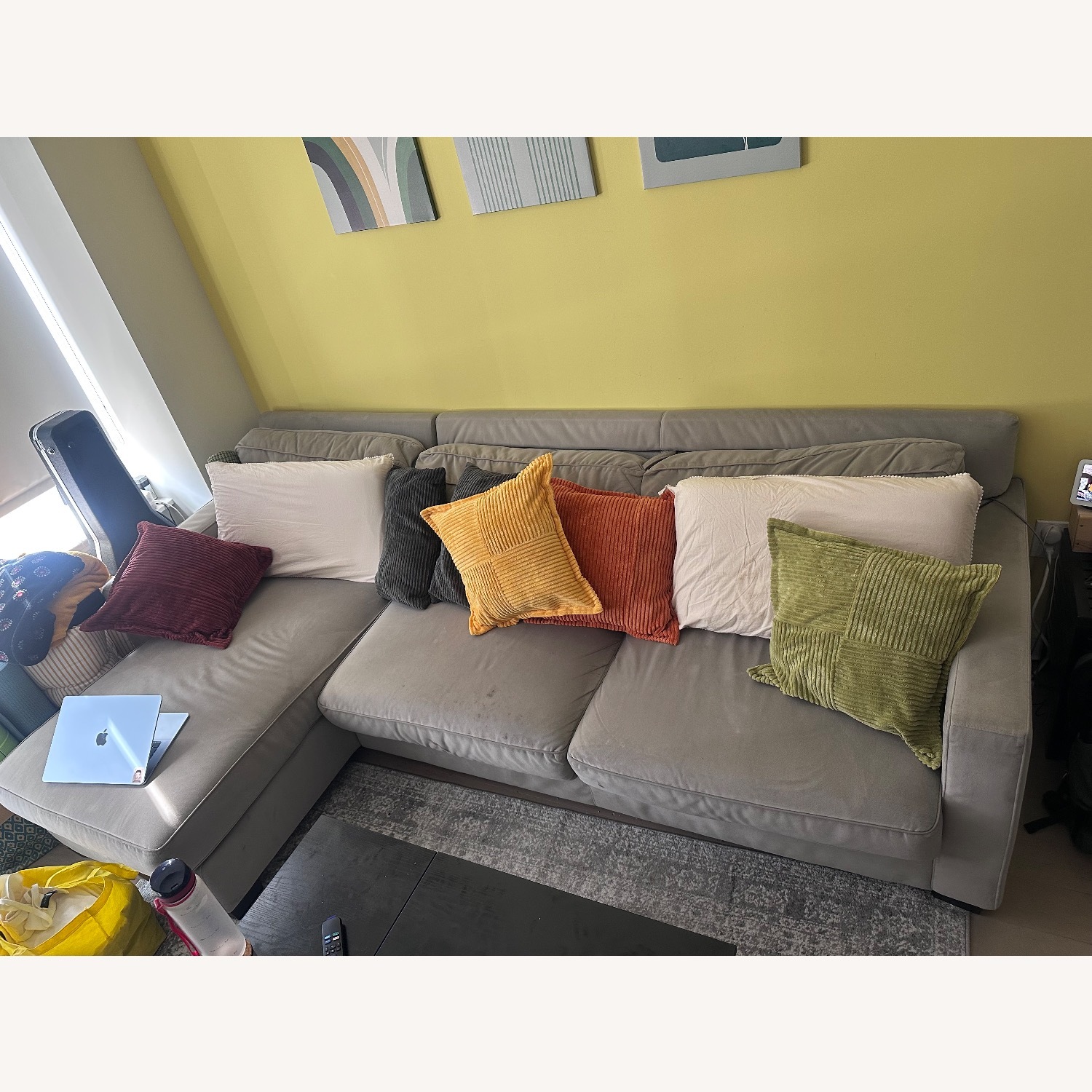 West Elm Henry 2-p Sleeper Sectional sofa - image-1