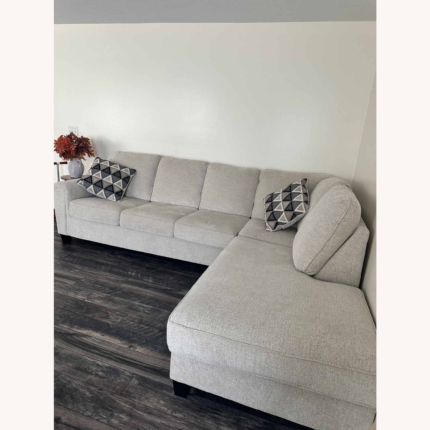 Cream Sectional Sofa  - image-2
