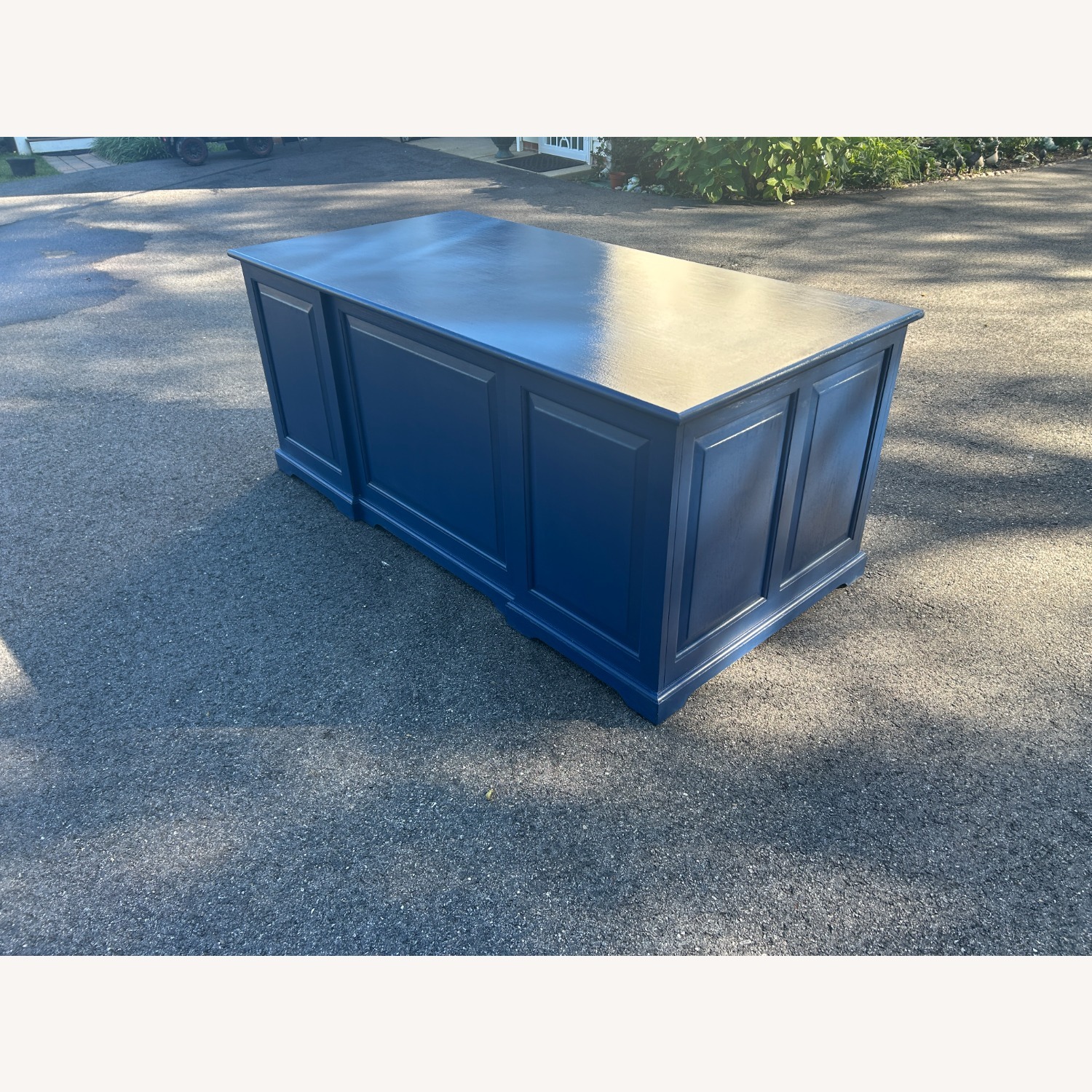 Blue Wood Desk - image-4