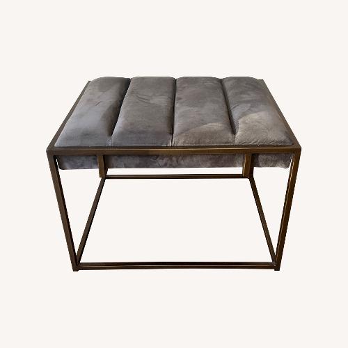 Used West Elm Fontanne Ottoman for sale on AptDeco